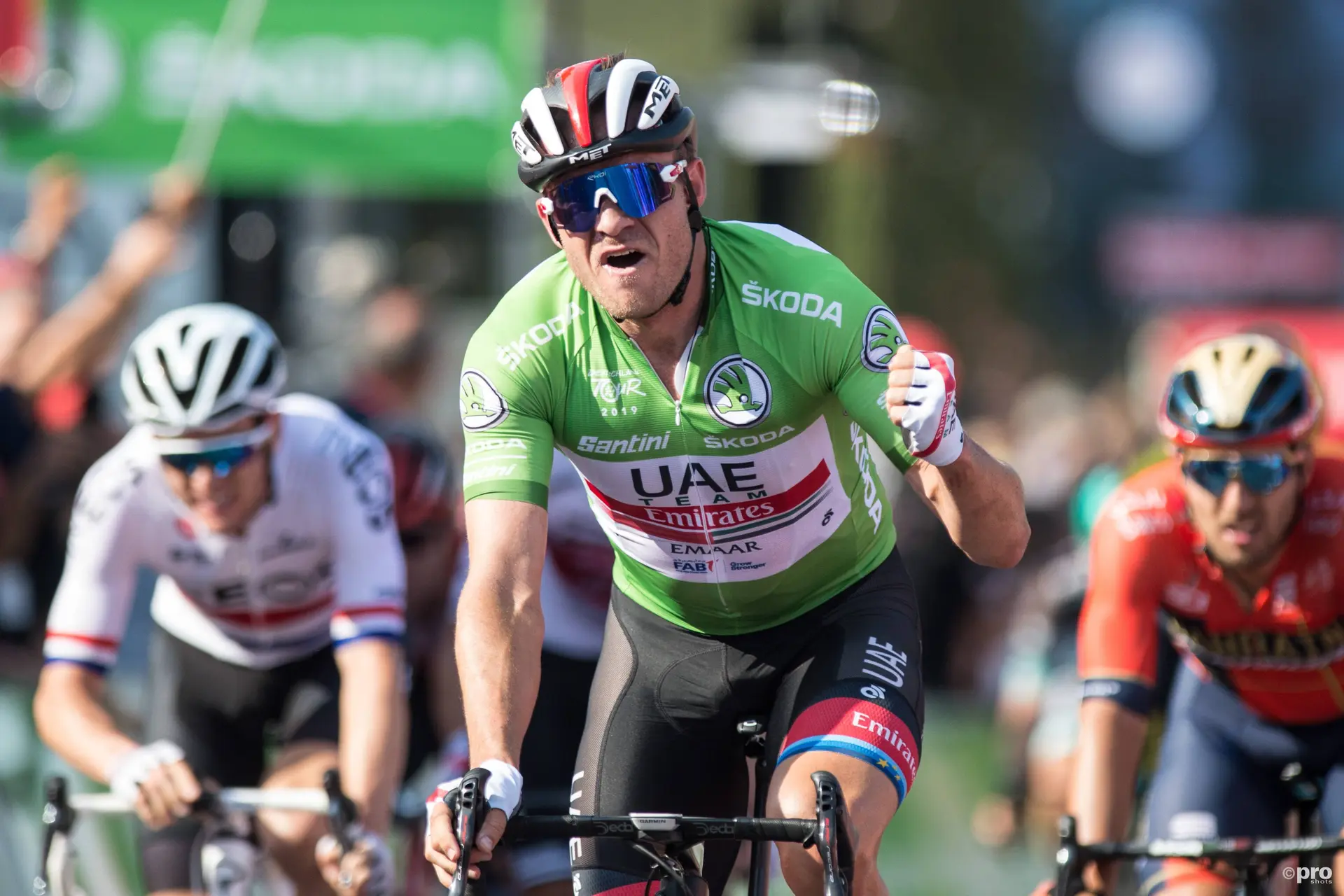 Alexander Kristoff: "He moved me into the barrier and I hit a lot of spectators with my shoulder"