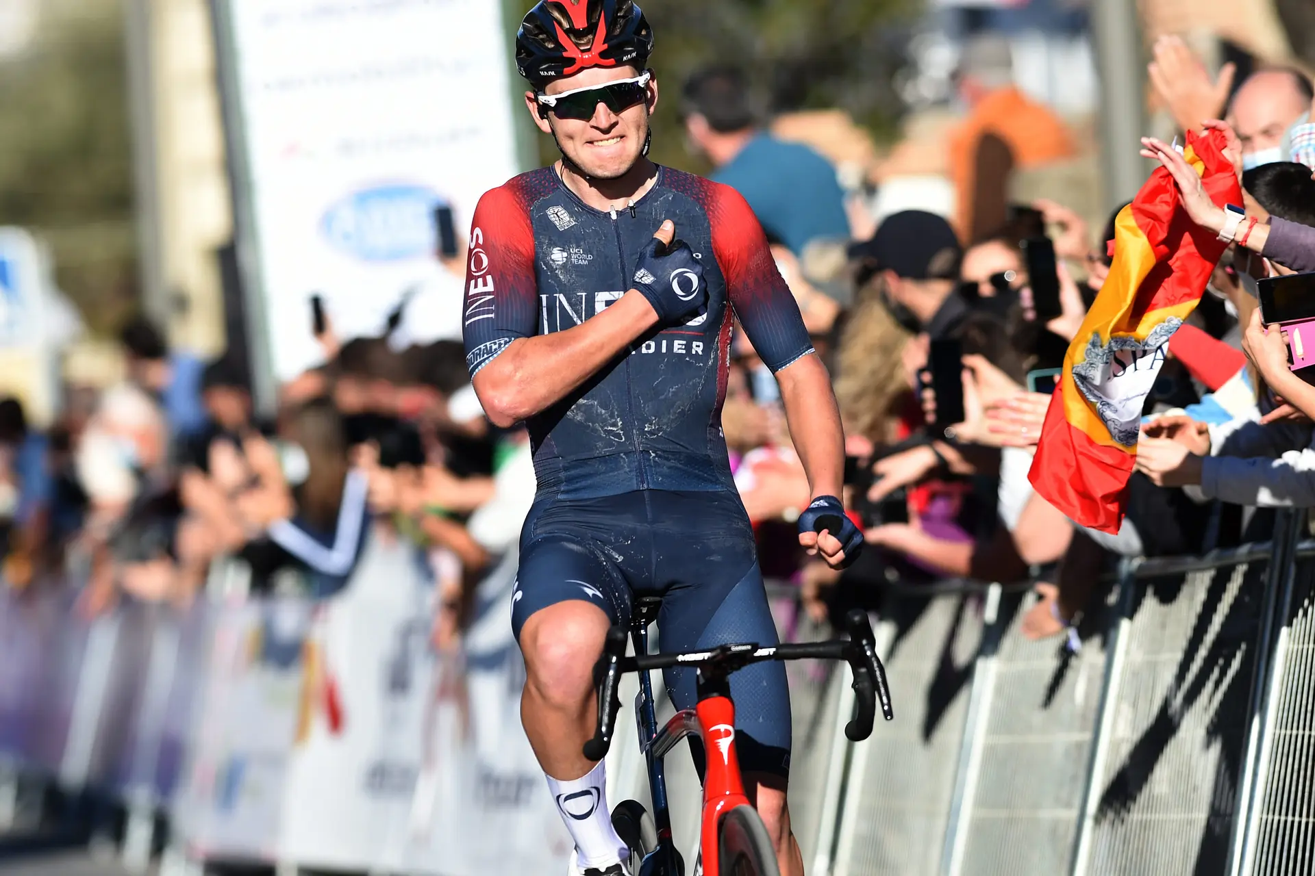Magnus Sheffield wins Brabantse Pijl with solo attack