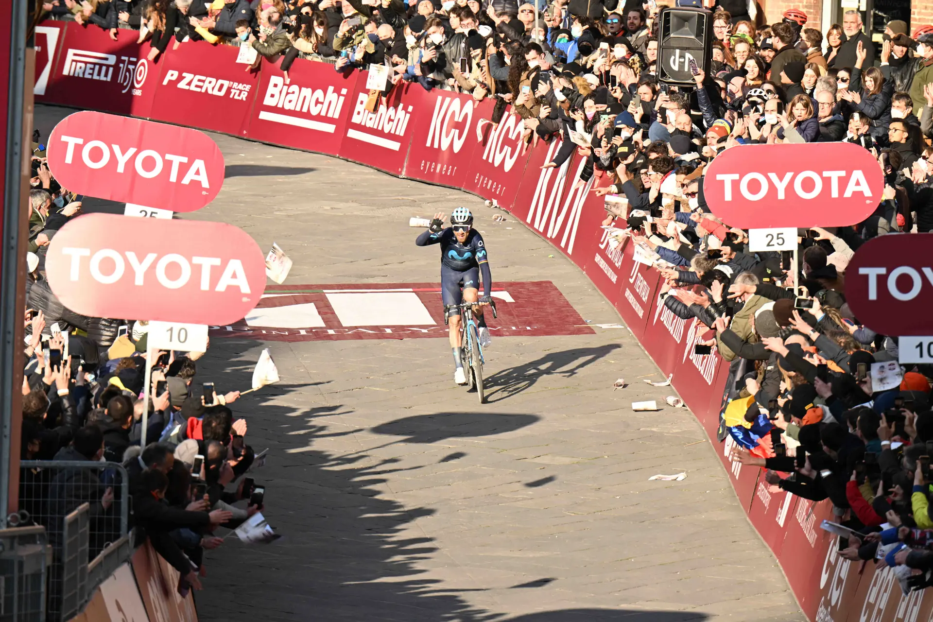 Alejandro Valverde: "My legs felt fantastic today, just like all over the season so far"
