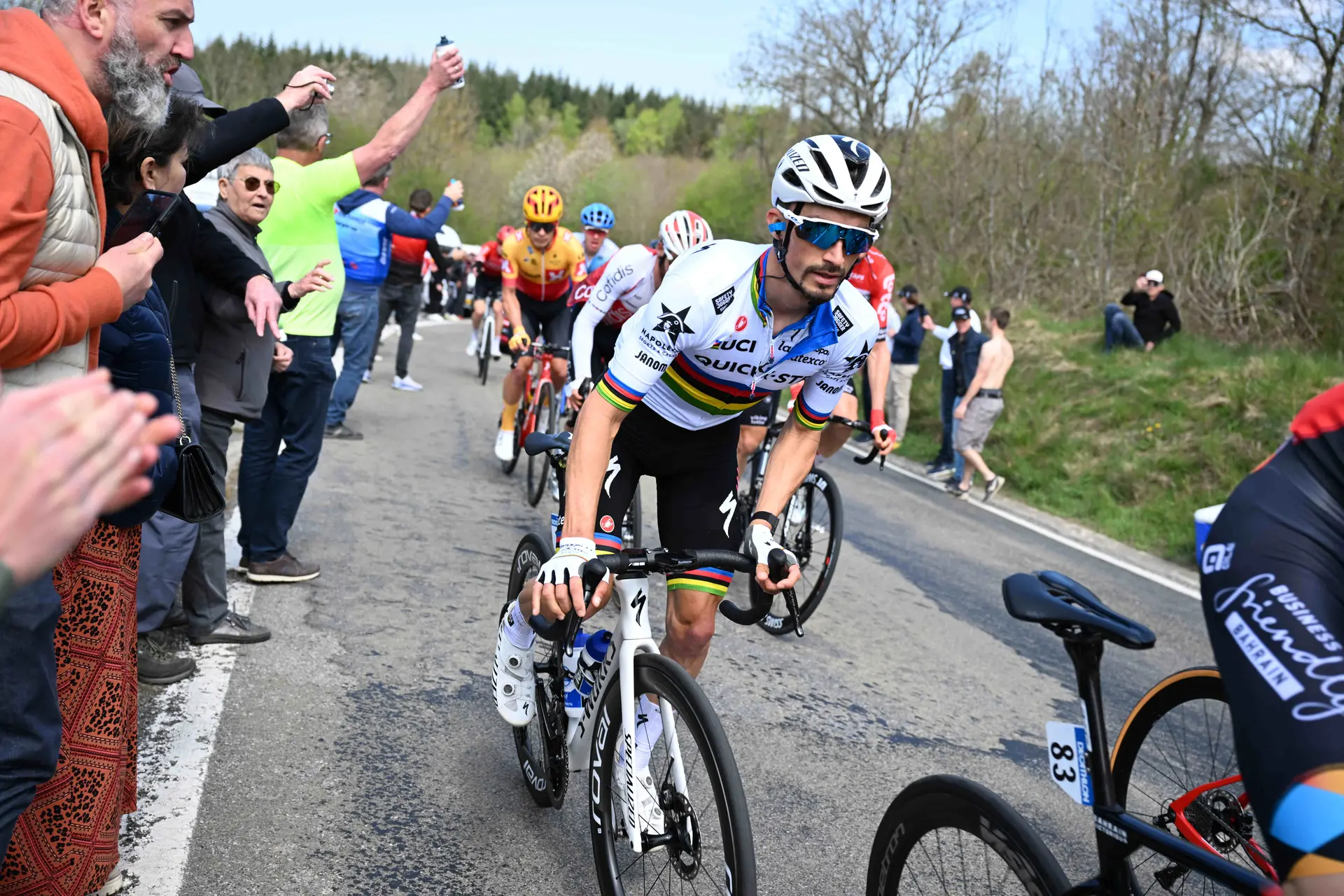 Julian Alaphilippe returns to competition at National Championships