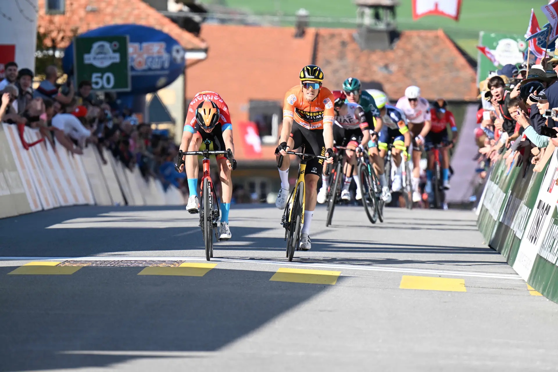 Dylan Teuns wins stage one of the Tour de Romandie as Rohan Dennis takes over race lead