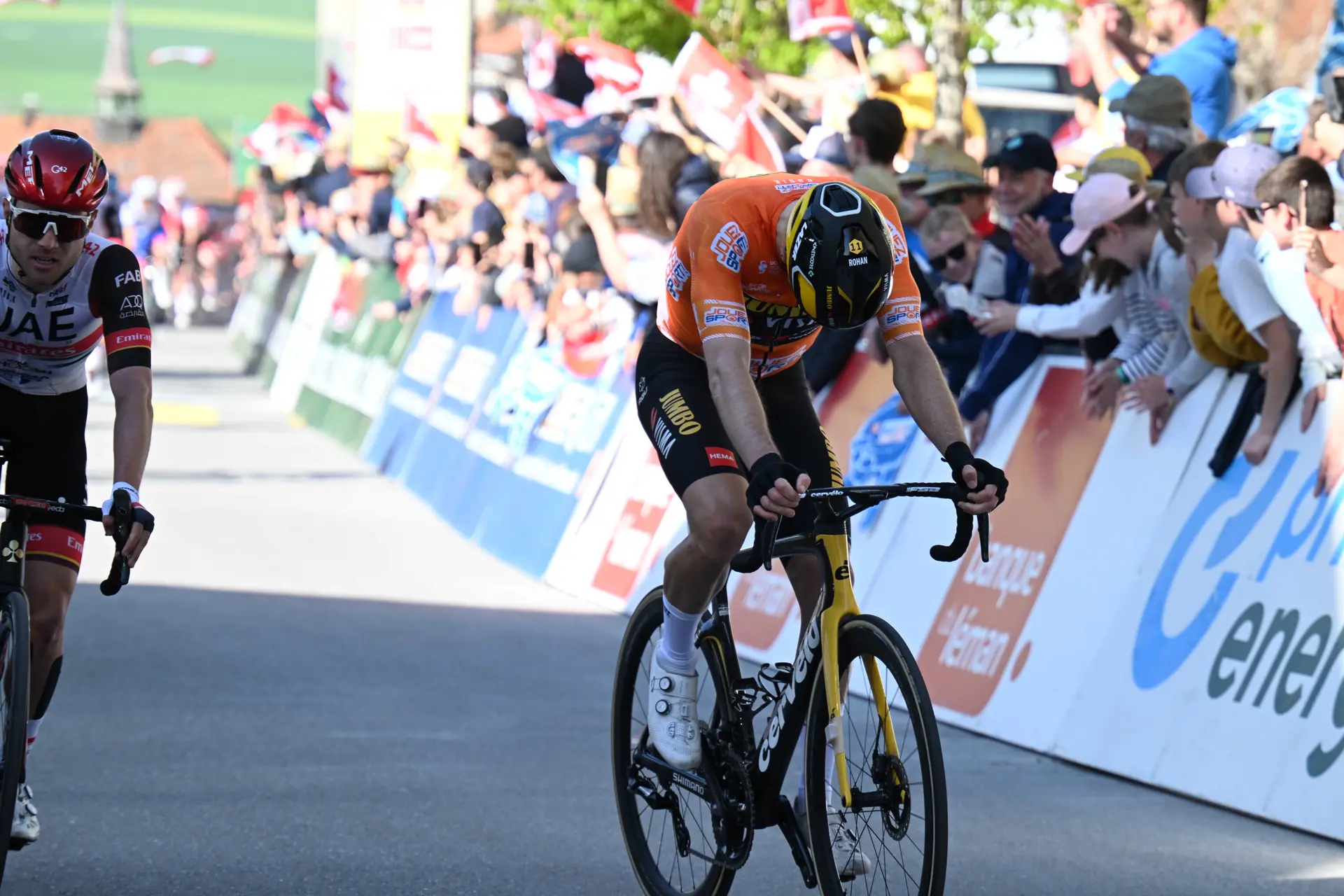 Rohan Dennis: "I gave everything, but it just wasn't enough for the stage win"