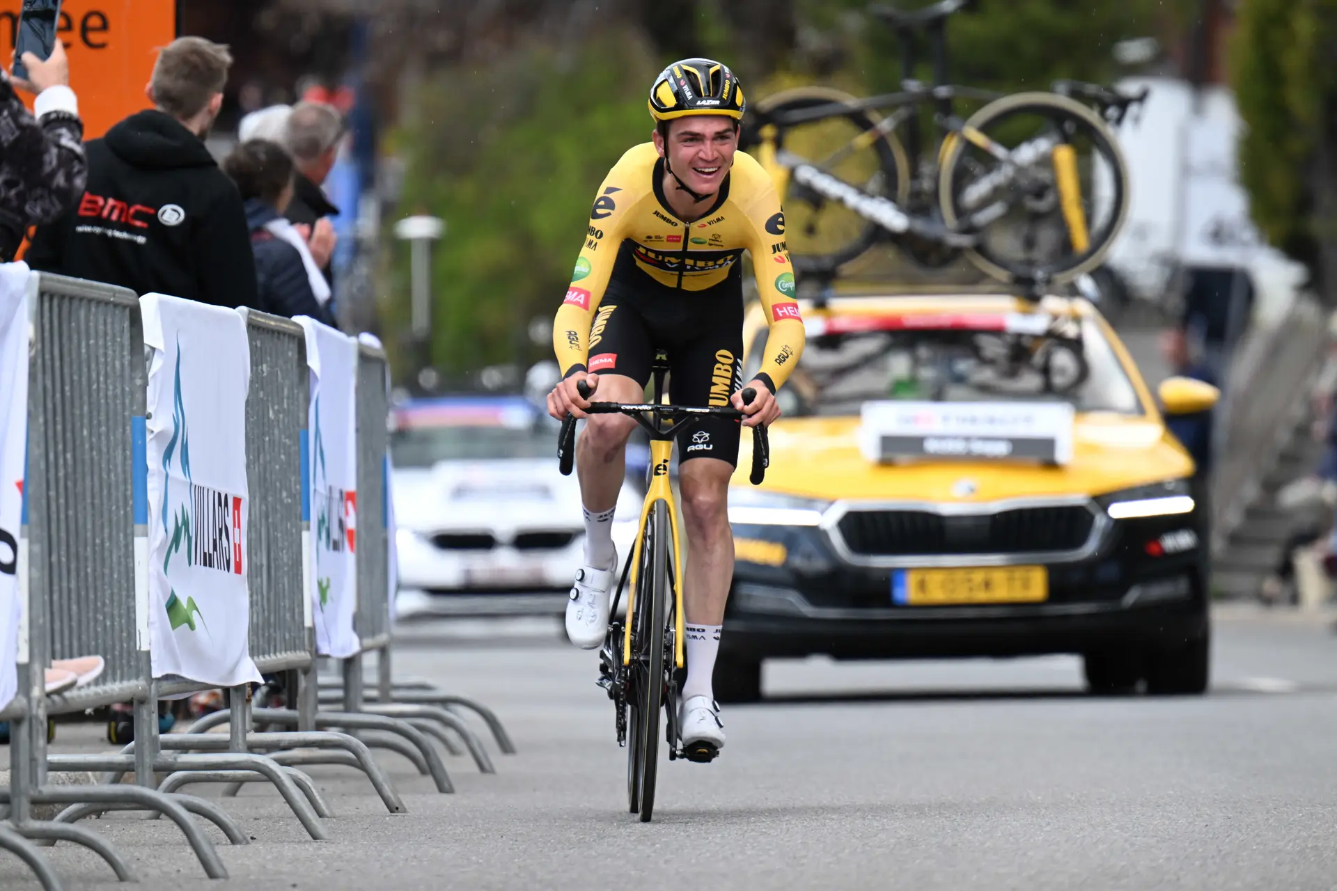 Sepp Kuss still harbors aspirations of leading the team "but I don't put that pressure on myself anymore"