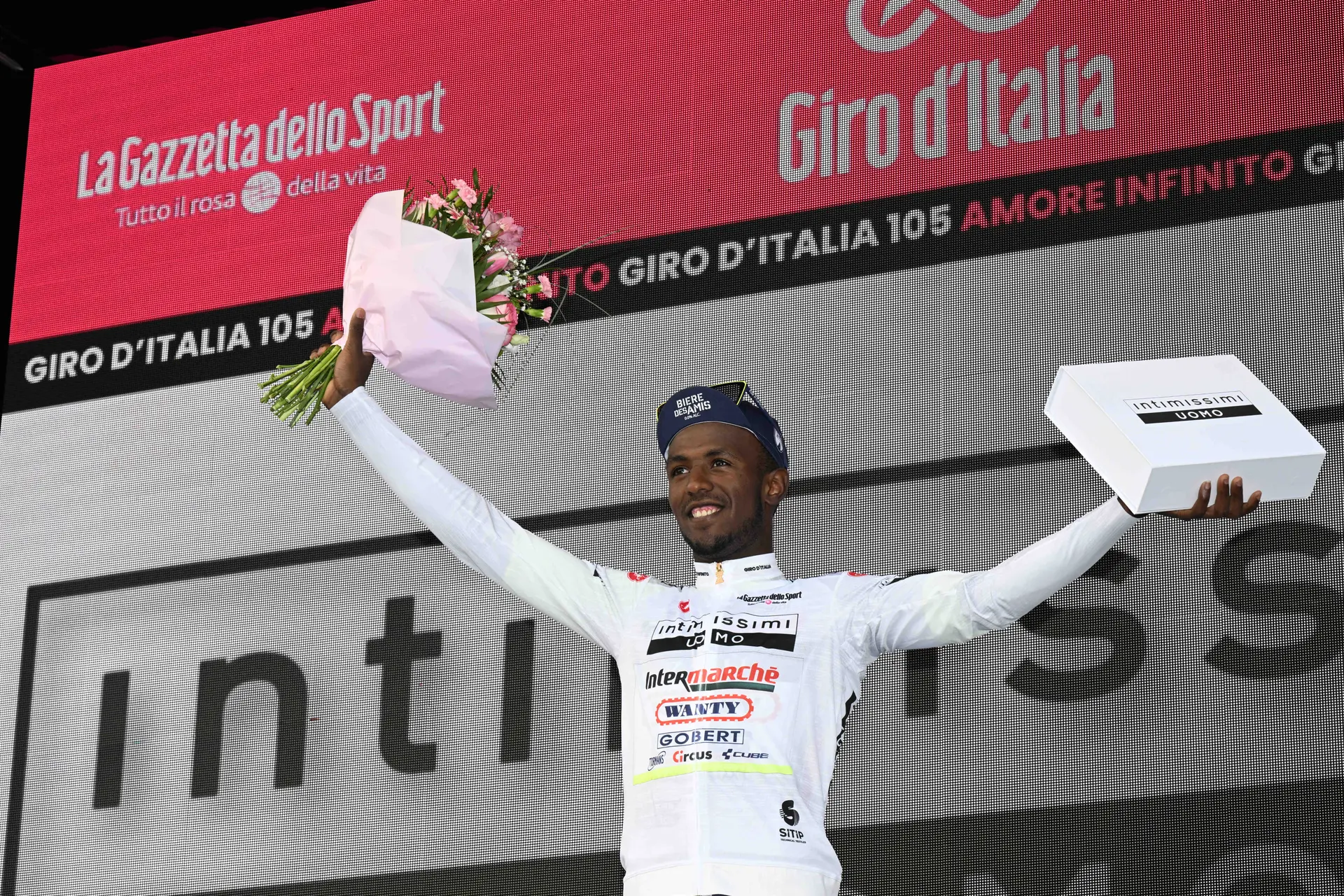 Biniam Girmay: "I am really looking forward to discovering the Tour of Flanders, Paris-Roubaix and the Tour de France"