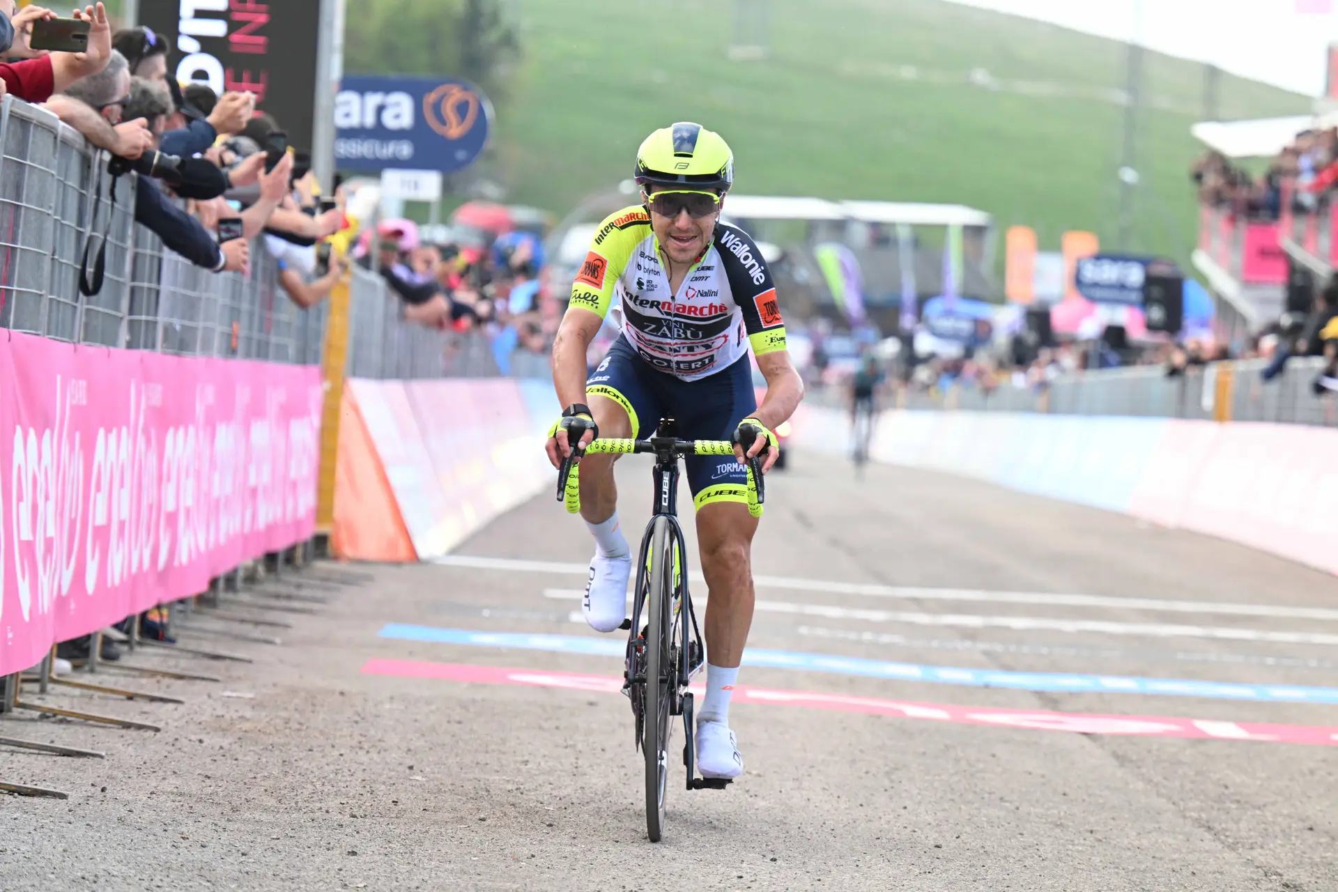Giro podium "will be possible next year" for Domenico Pozzovivo who seeks to continue with Intermarché