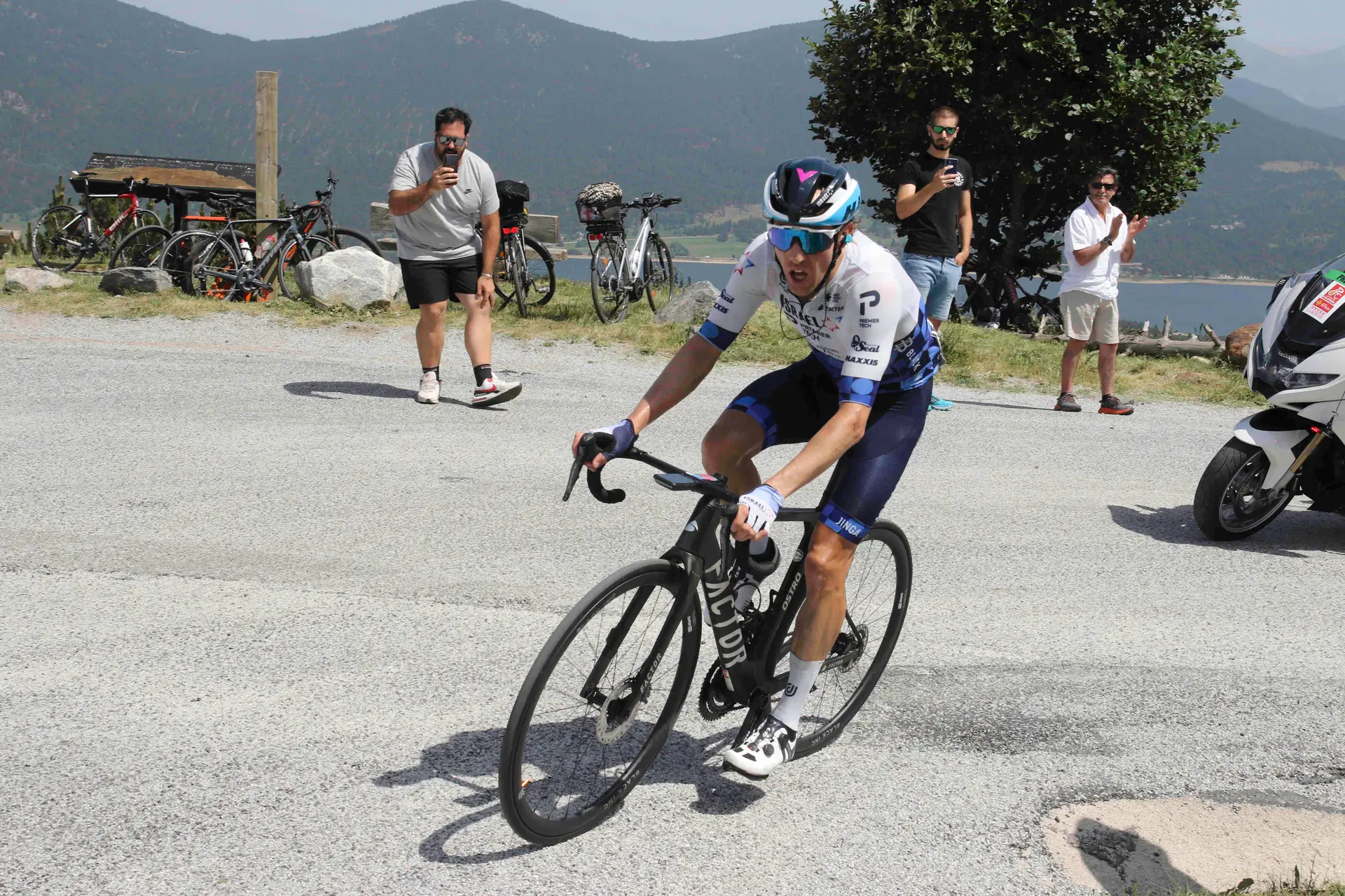 Israel - Premier Tech's World Tour mission takes another heavy hit as Michael Woods crashed out of Vuelta a Espana