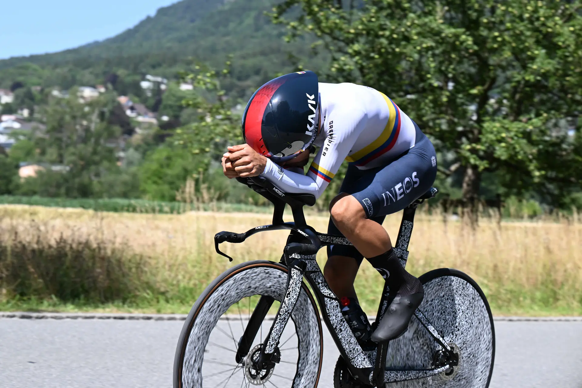 "A time trial like this is normally always for Filippo I'm so surprised": Daniel Martinez shocked by his GC victory in Algarve