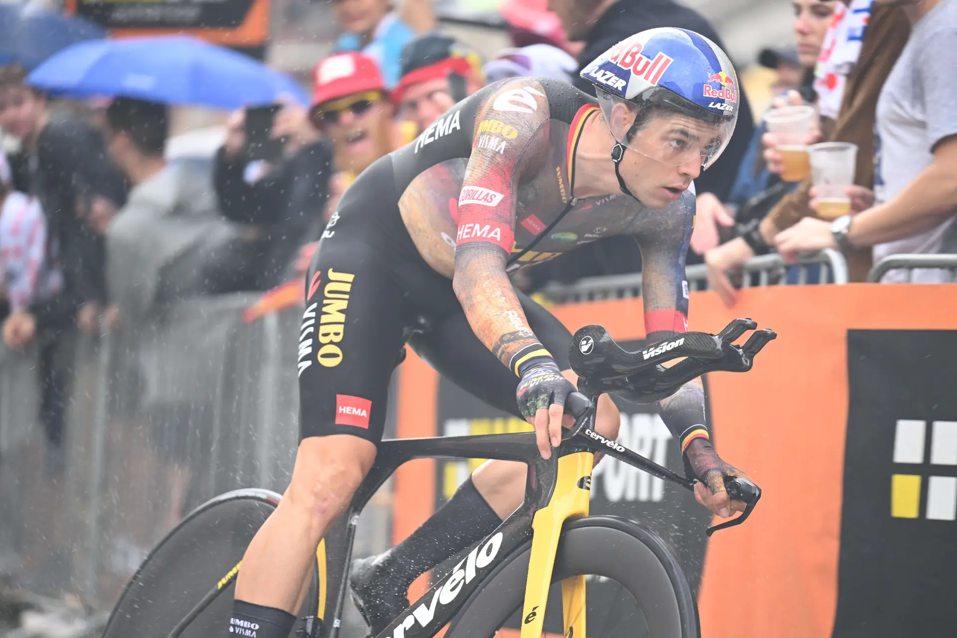 Wout van Aert chooses Road Race over Time-trial at World championships, Vanthourenhout confirms