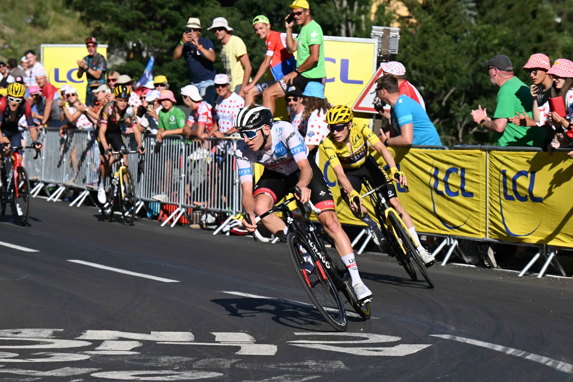 "Tour is not over yet" - Tadej Pogacar on first attempt to dislodge Vingegaard and Jumbo-Visma at Tour de France