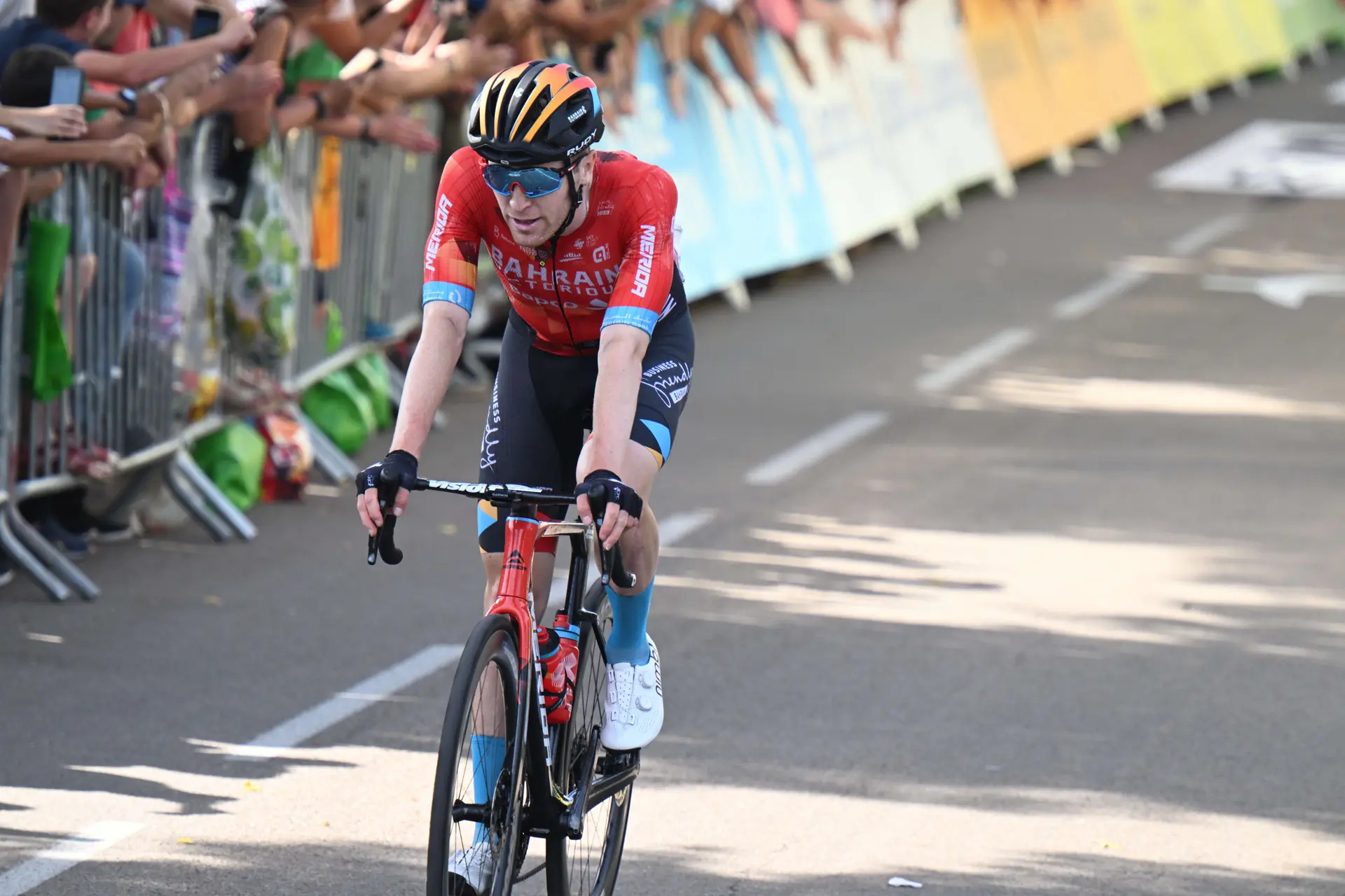 Roglic's crash "was a racing incident" Fred Wright says