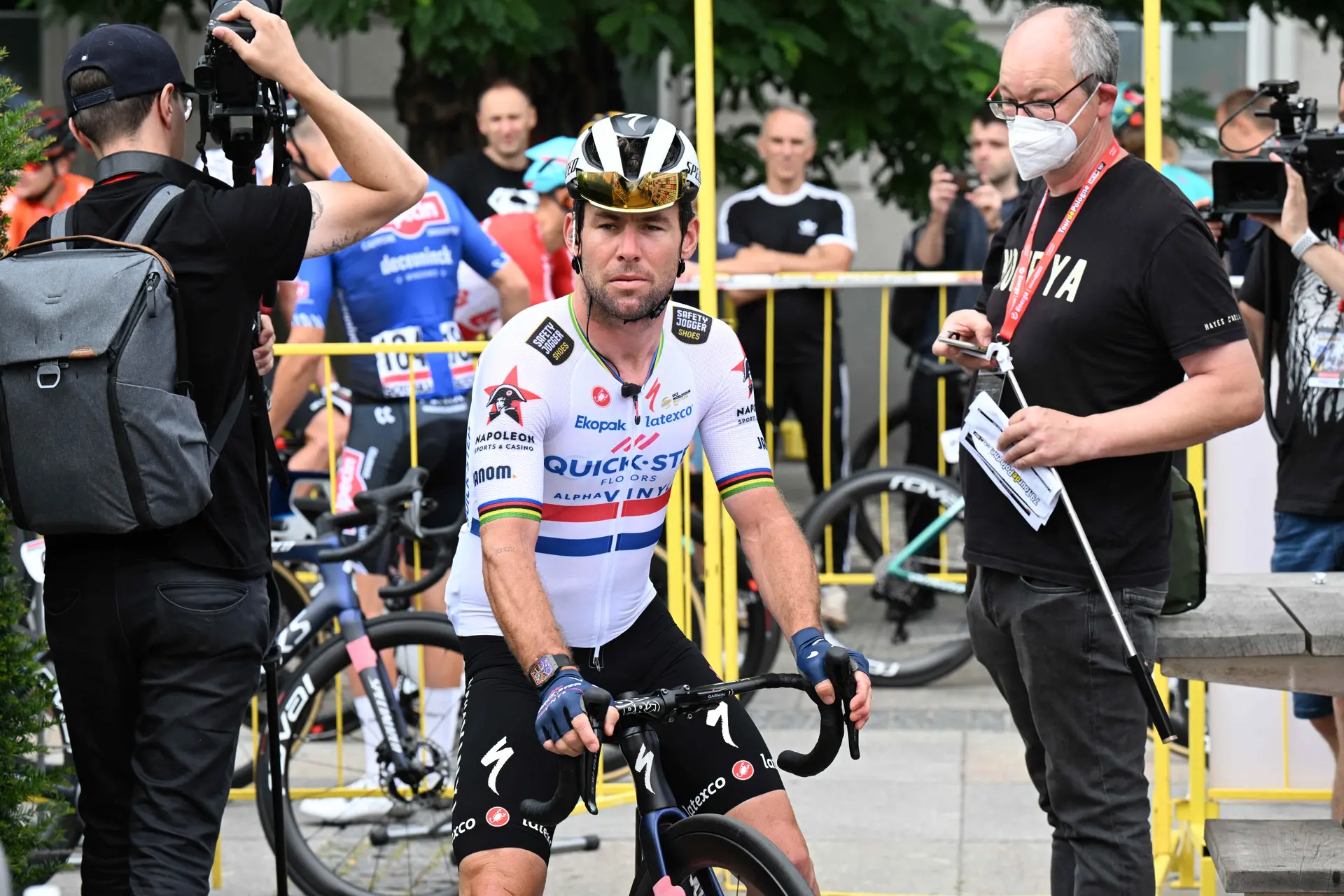 Cavendish "disappointed" after failing to win final race as a Quick-Step rider