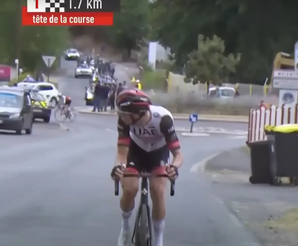Video: Rui Costa furious with UCI after loosing Limousin stage win due to commissaires' error