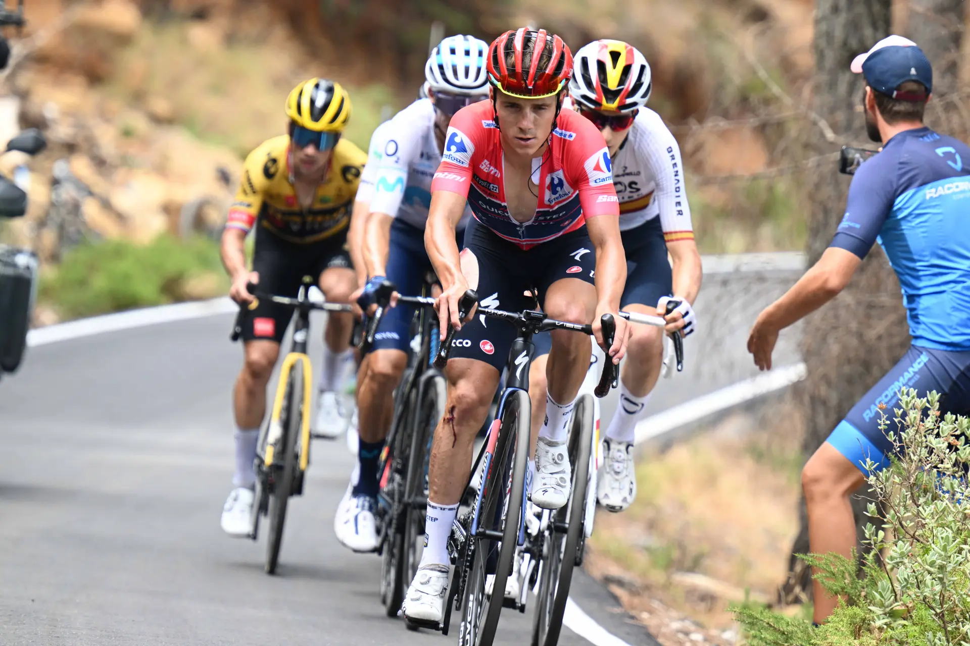 Roglic and Evenepoel "were just at another level" - João Almeida