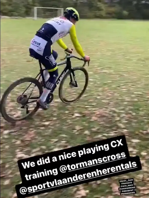 Toon Aerts could be returning to cyclocross competition with new team soon