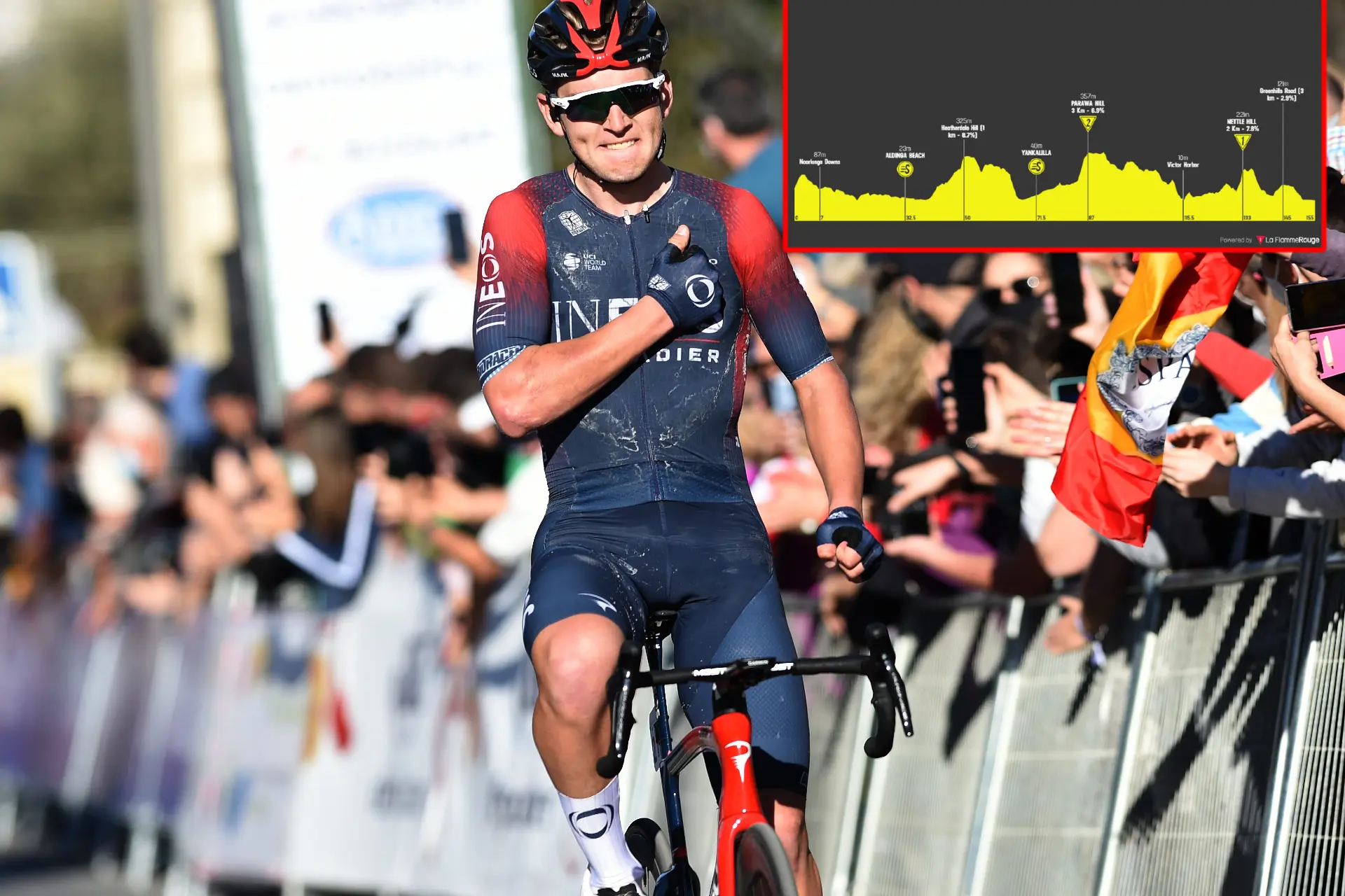 PREVIEW | Tour Down Under 2023 Stage 2 - Bettiol sees first GC test on dangerous hilly day