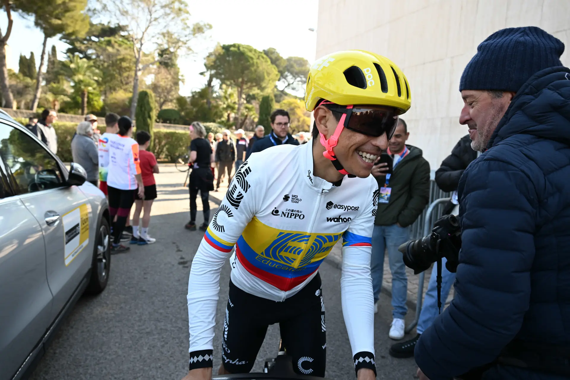"Taking into account how Roglic sprints and how Remco sprints, we have to try from afar" - Bravery almost rewards Esteban Chaves at the Volta a Catalunya