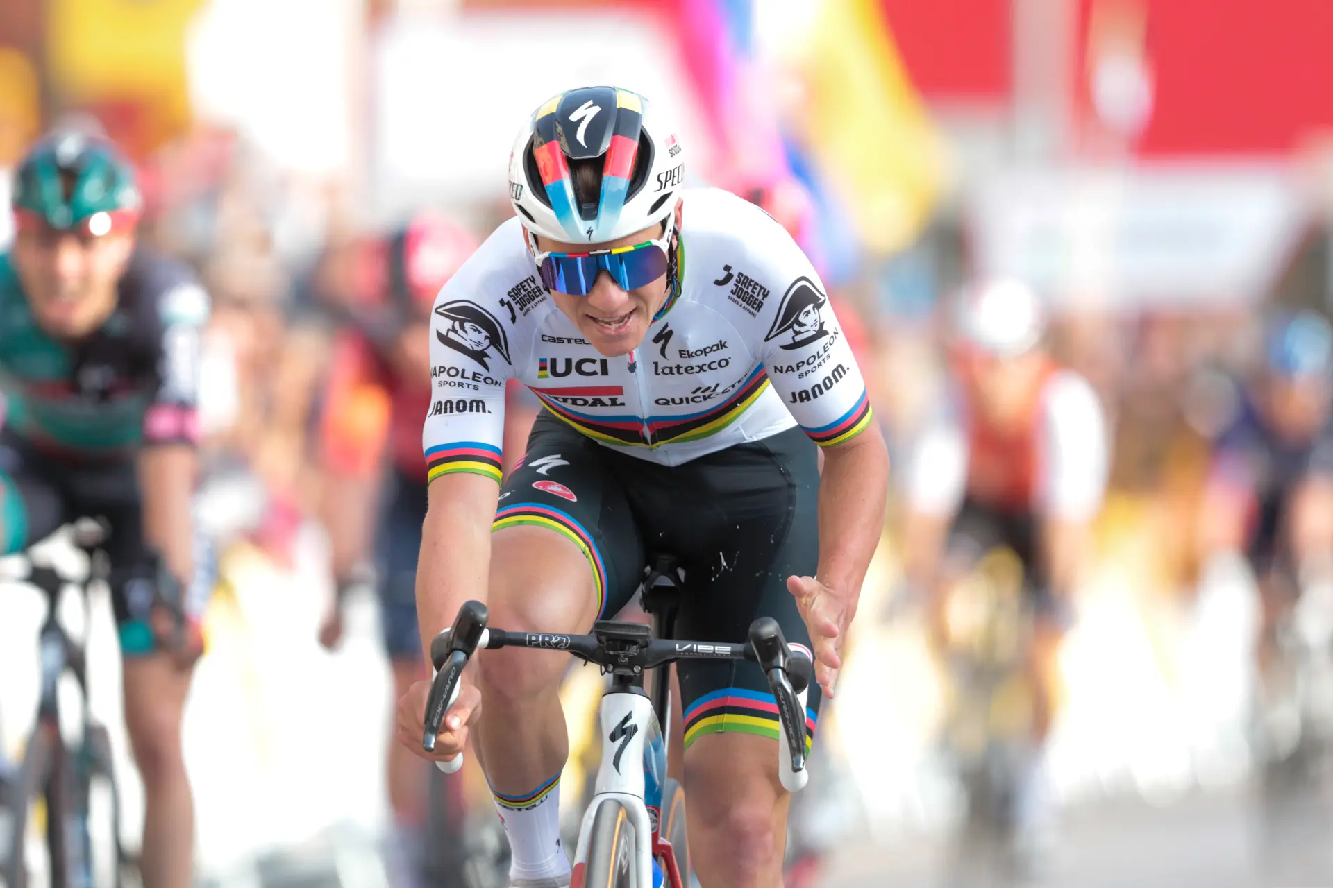 VIDEO: Remco Evenepoel's Liege-Bastogne-Liege winning attack on the Côte de la Redoute