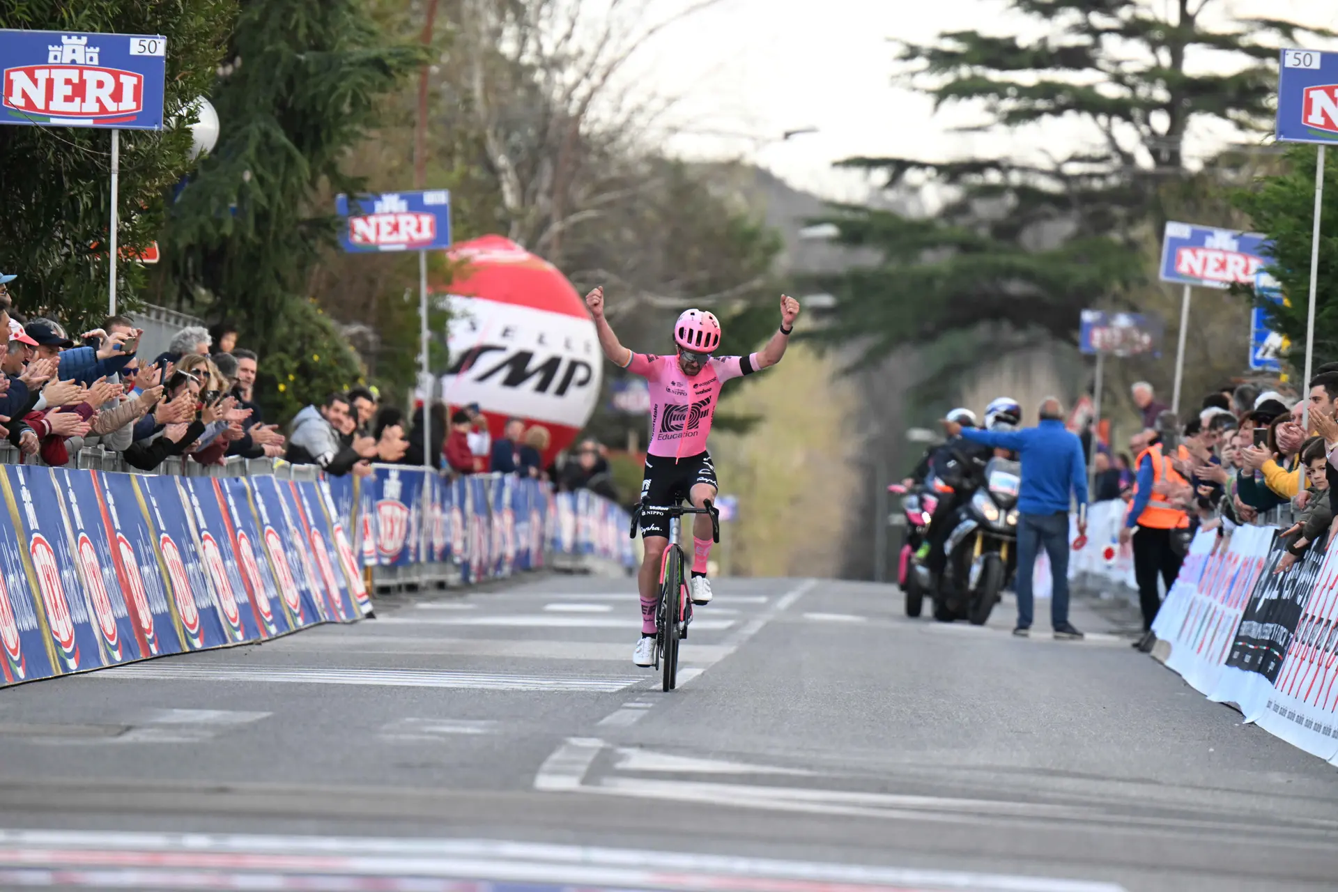 Ben Healy "happy" to be second behind "the best rider" Tadej Pogacar in breakthrough ride at the Amstel Gold Race