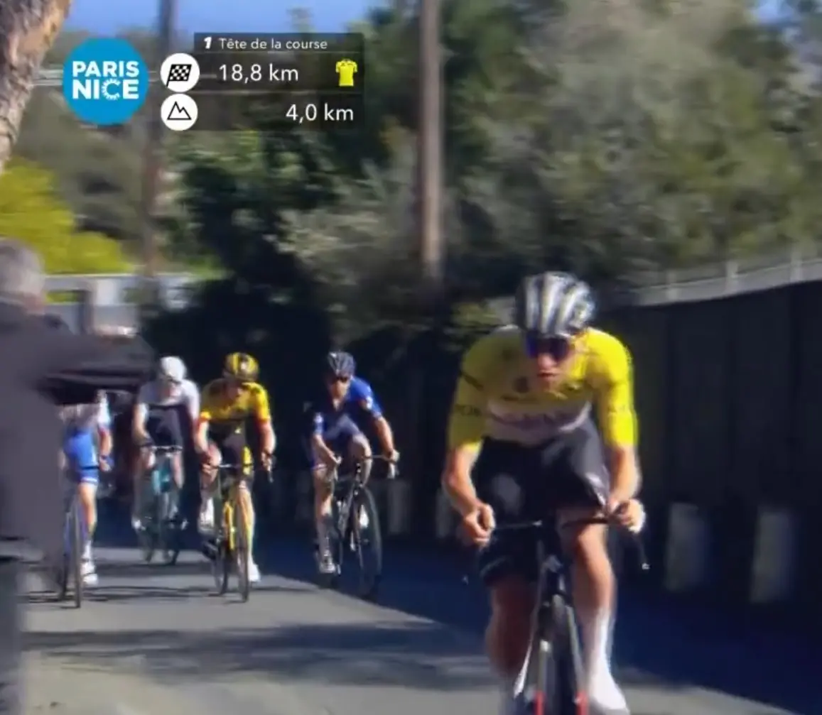 Video: Tadej Pogacar's winning attacks on final Paris-Nice stage