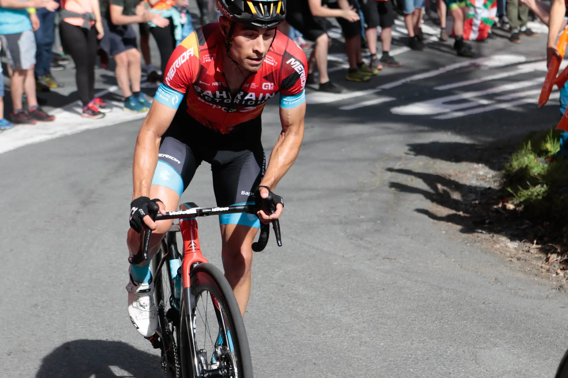 "Beating Pogacar was definitely not an option" - Mikel Landa 'super happy' with podium result at Fléche Wallone
