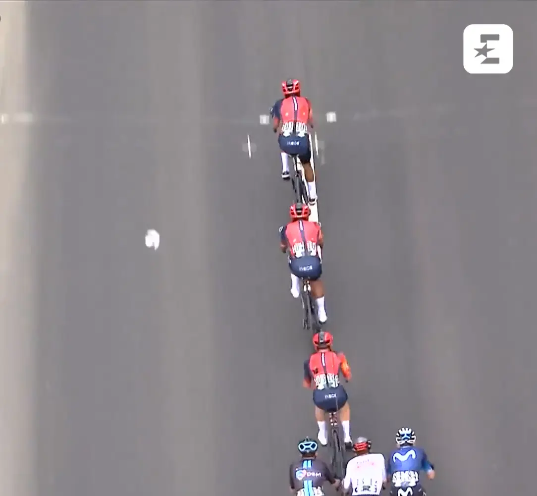 VIDEO: INEOS Grenadiers put on a sprint lead-out clinic as Ethan Hayter takes victory at the Tour de Romandie