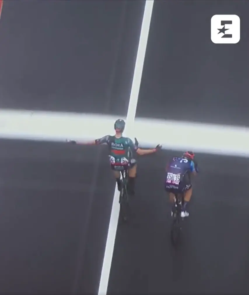 VIDEO: Nico Denz takes his second stage win at the 2023 Giro d'Italia