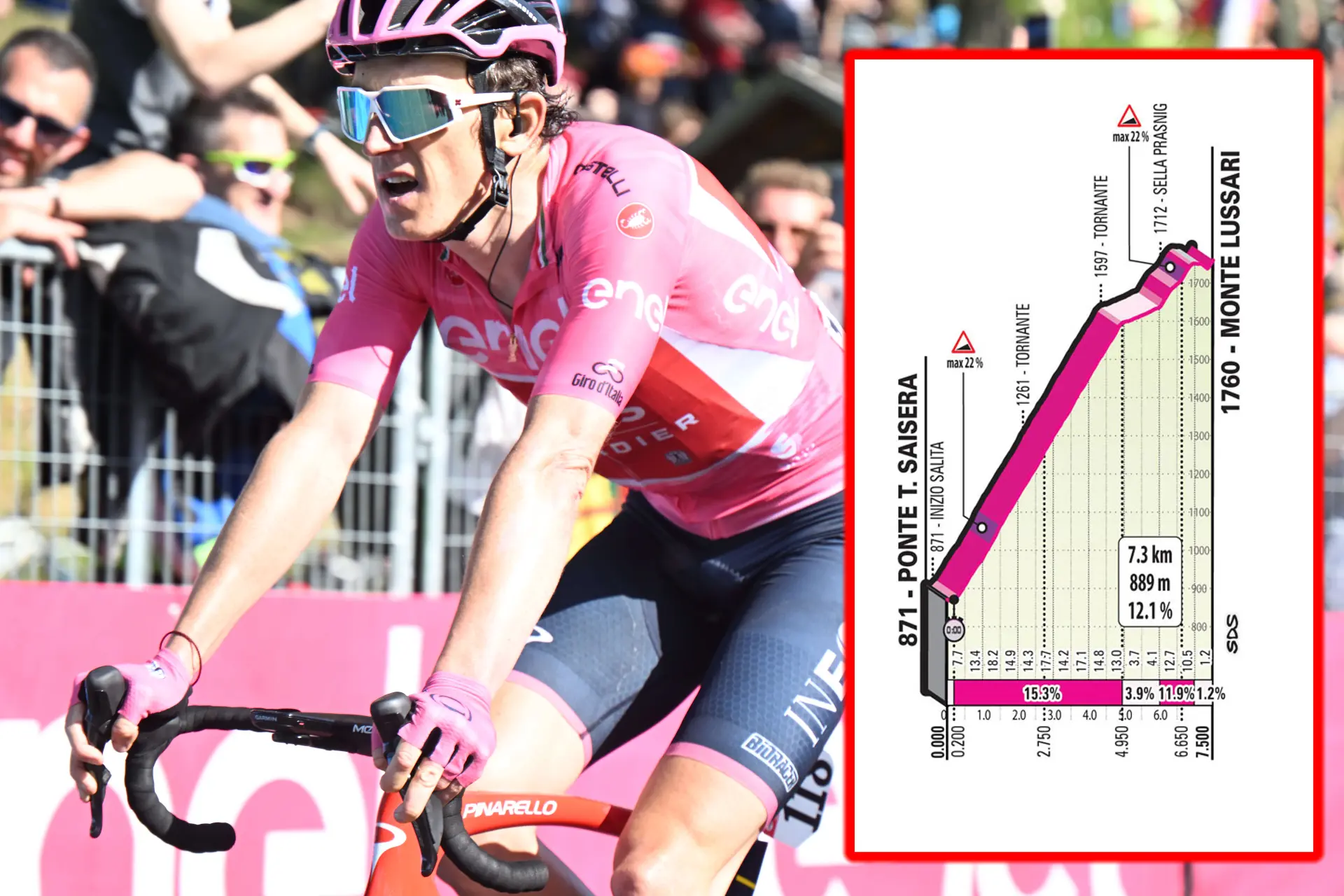 PREVIEW | Giro d'Italia 2023 stage 20 - Thomas and Roglic fight for Giro d'Italia win at horrific climb in final time-trial