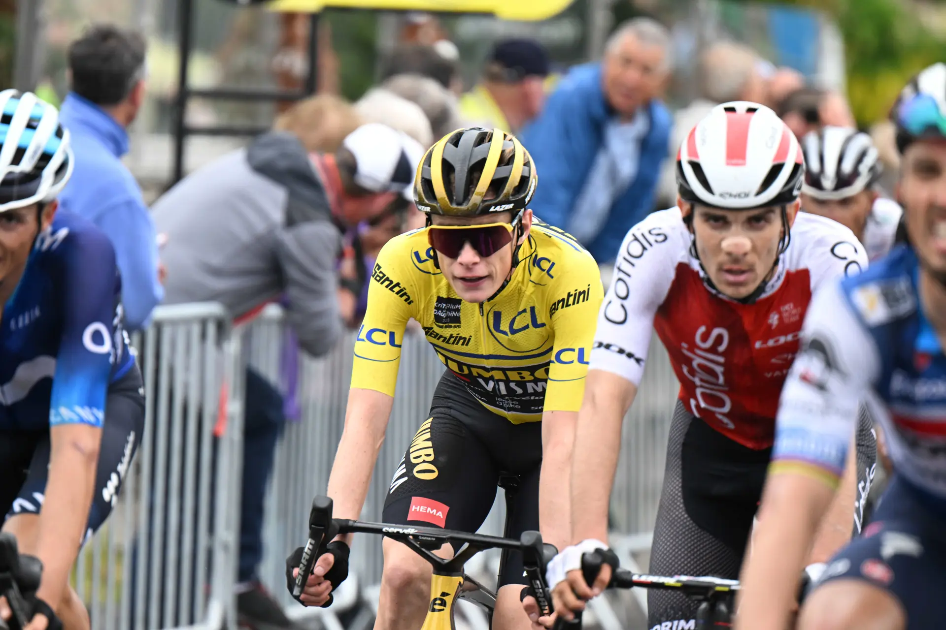 "I noticed that my legs felt good, and I counterattacked" - Jonas Vingegaard tests waters on hilltop finish at Dauphiné