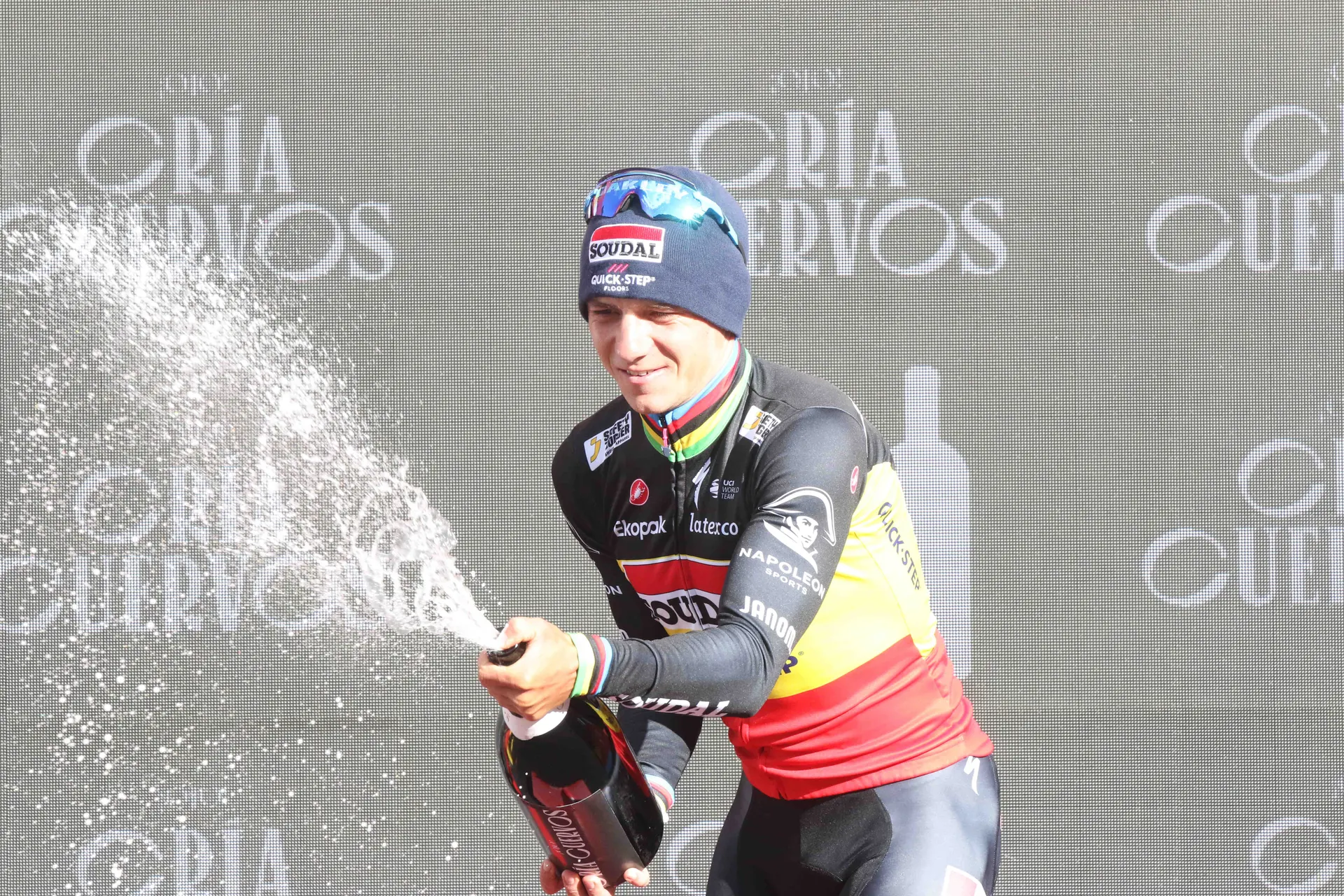 "It is our big dream" - Remco Evenepoel hopes to have his academy's riders participate at home 2030 Brussels World Championships