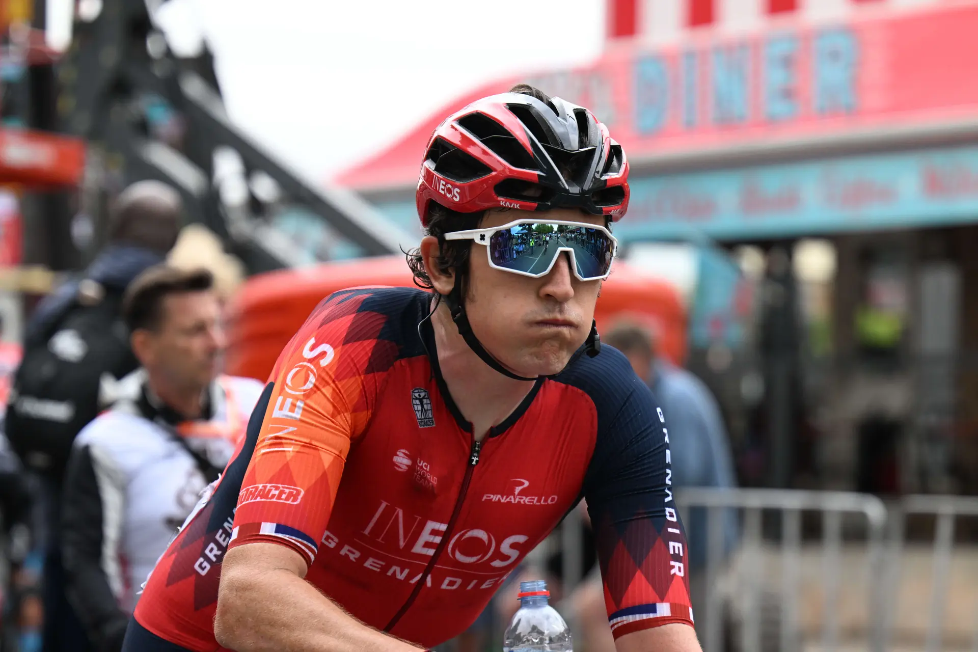Geraint Thomas lamenta comentário viral sobre Jumbo e Remco: "Talvez não devêssemos continuar a brincar com coisas sérias no Watts Occurring?"