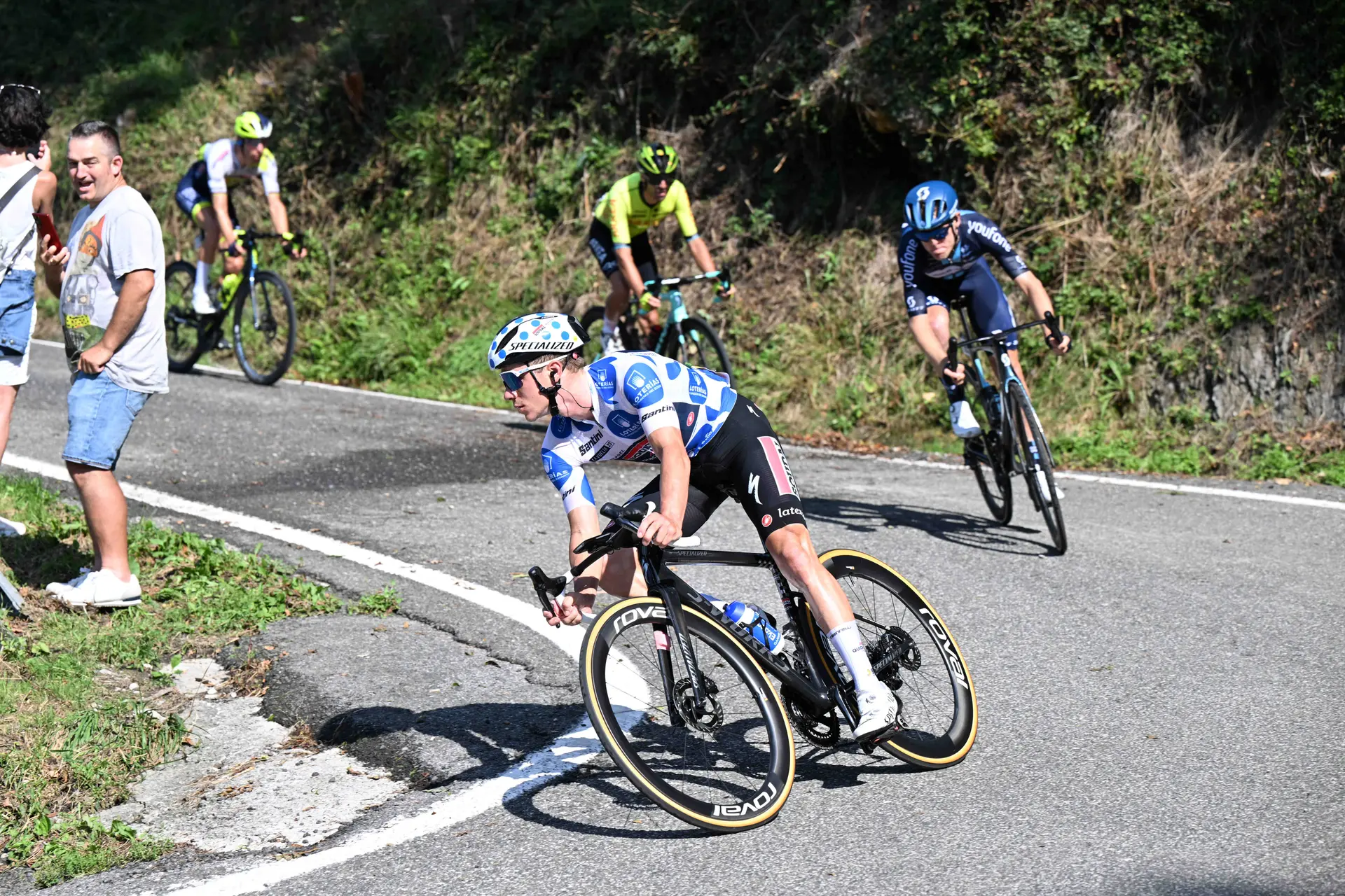 Depois da vitória na etapa, Remco Evenepoel dá prioridade à classificação do KOM