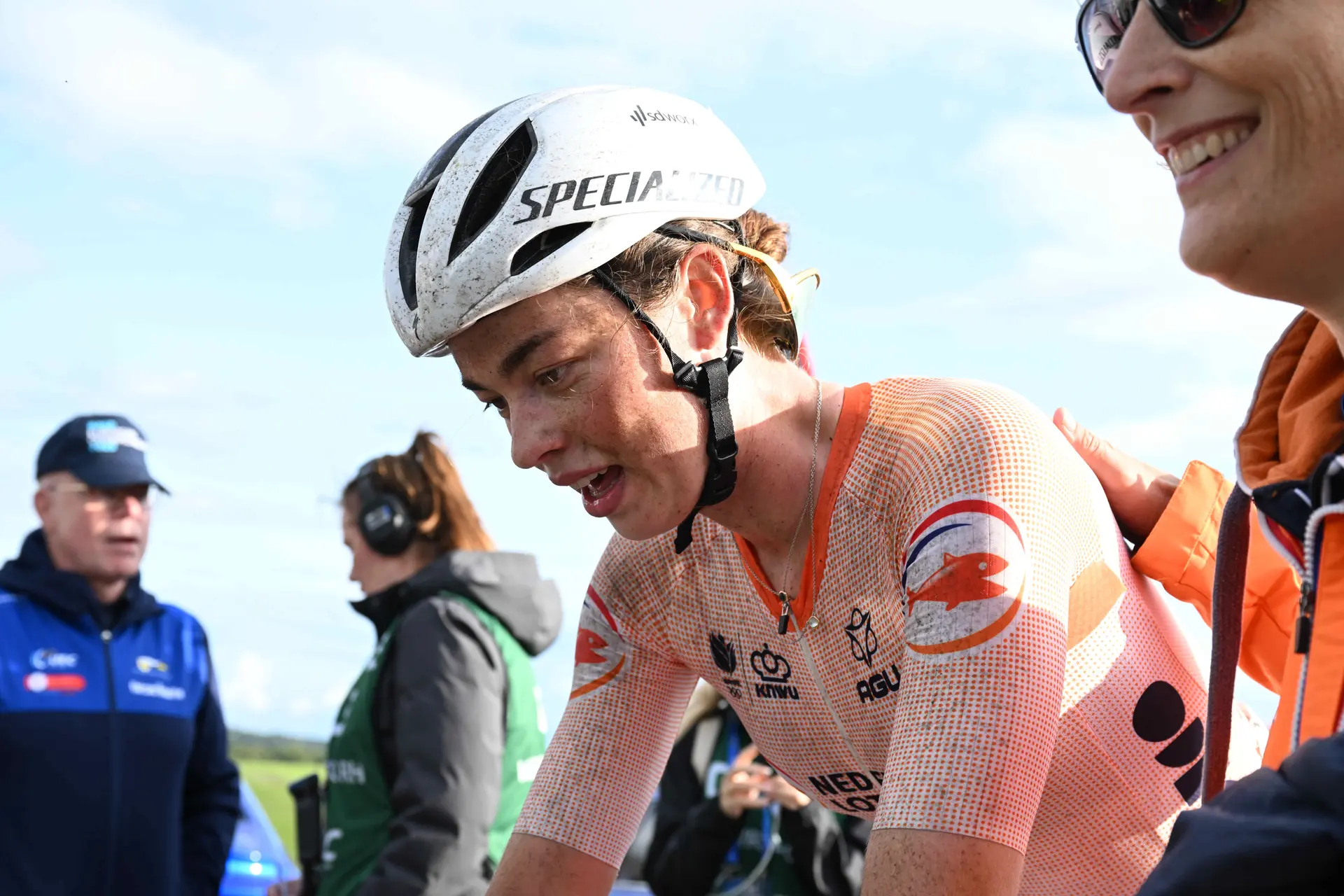 Demi Vollering é bronze no Campeonato do Mundo de Gravel