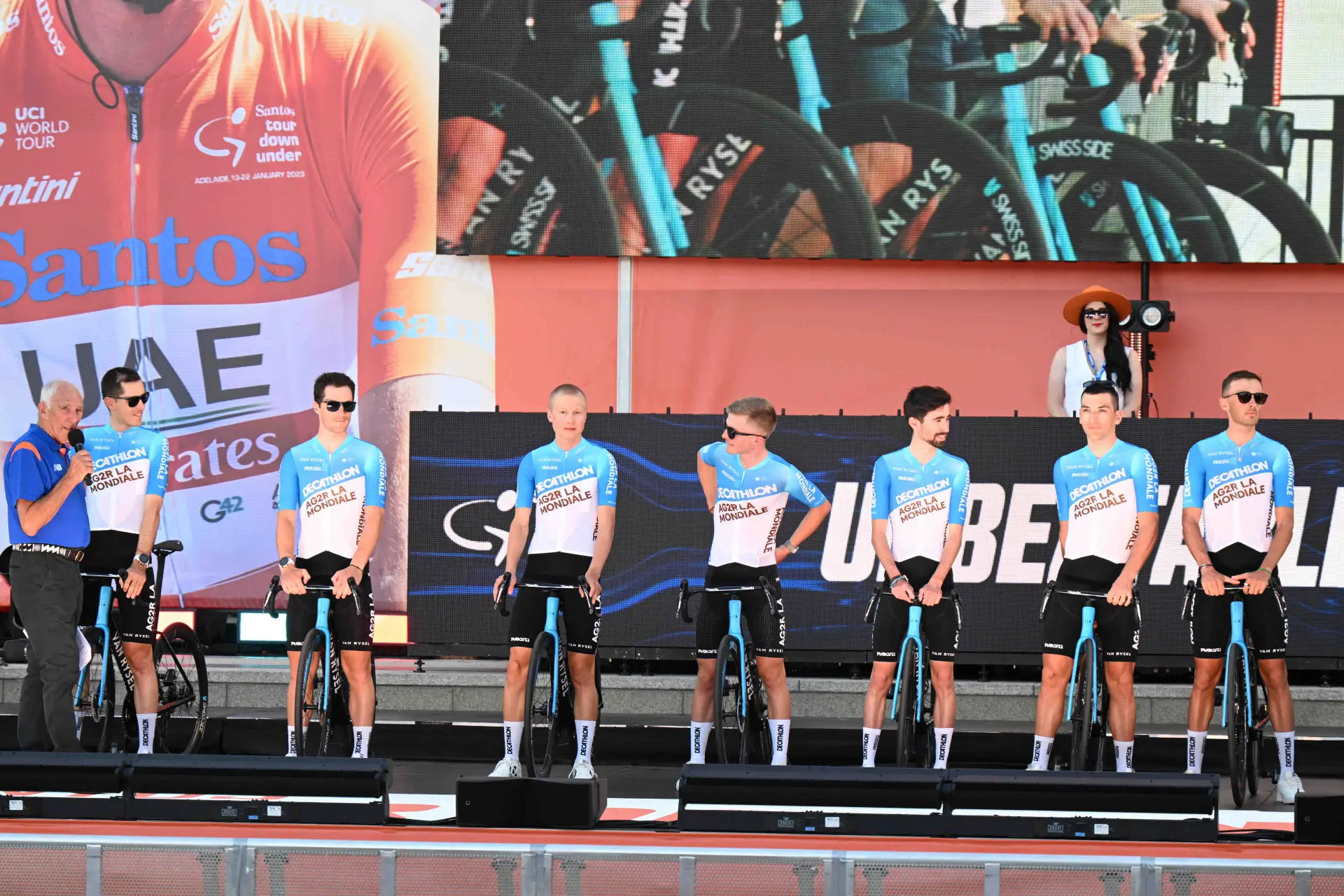 Valentin Paret-Peintre com um excelente 8º lugar na geral no Tour Down Under: "É muito importante começar bem a época, dá confiança à equipa e a mim próprio"