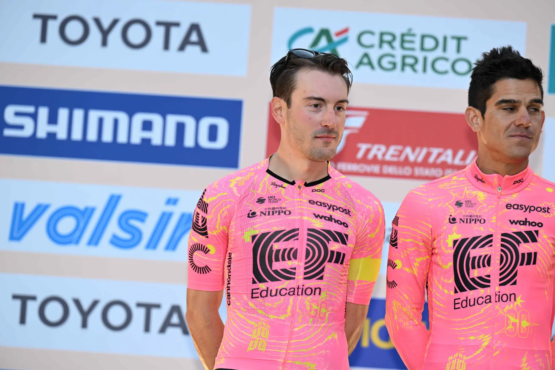 Jonathan Vaughters, diretor da EF Education-EasyPost, lamenta as ausências de Rui Costa e Neils Powless na Flandres: "Se eles estivessem bem, teríamos uma equipa muito competitiva"