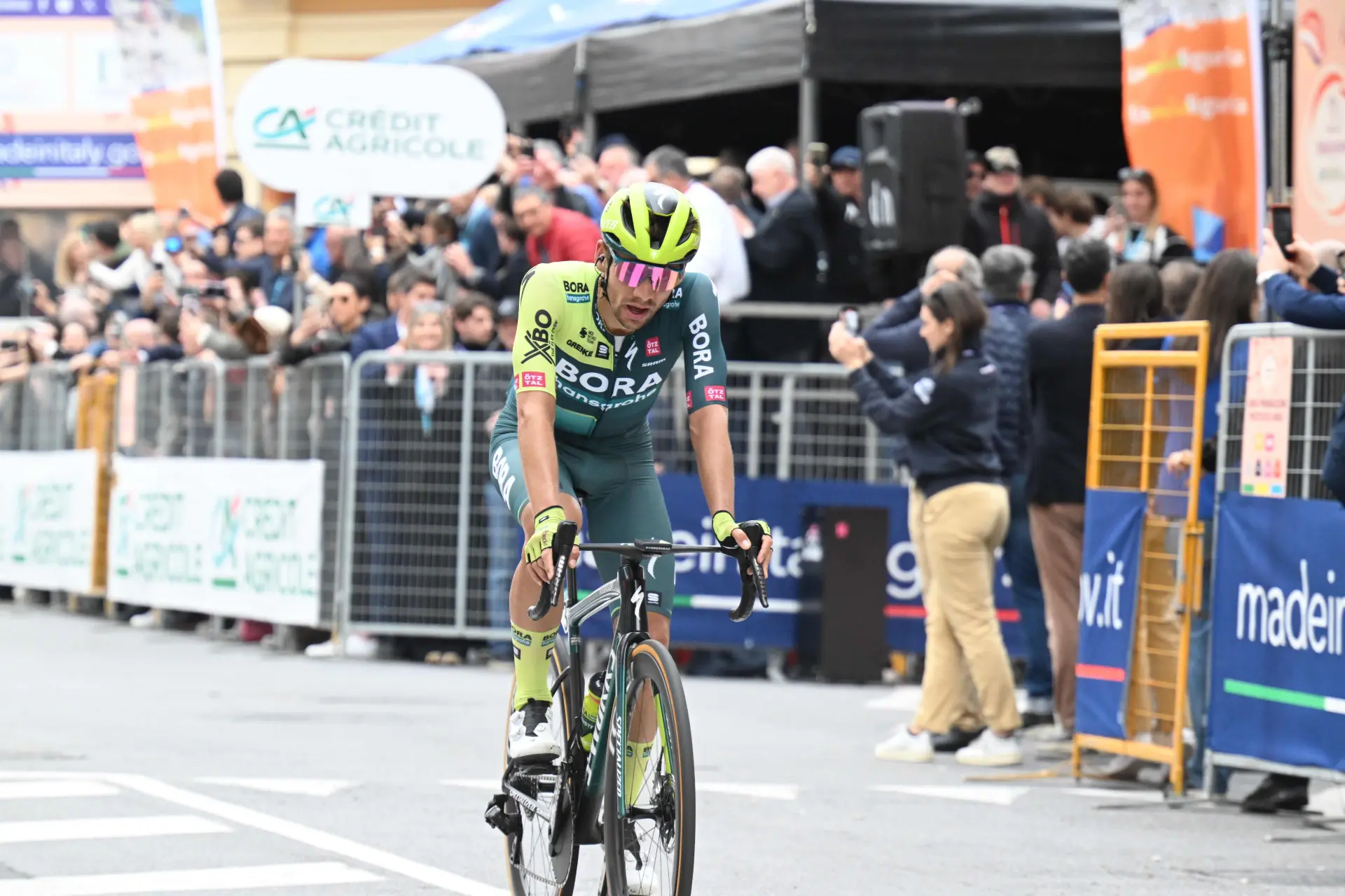 Matteo Sobrero esteve perto da surpresa na Milan-Sanremo: "Esperava que eles se olhassem, nunca se sabe"
