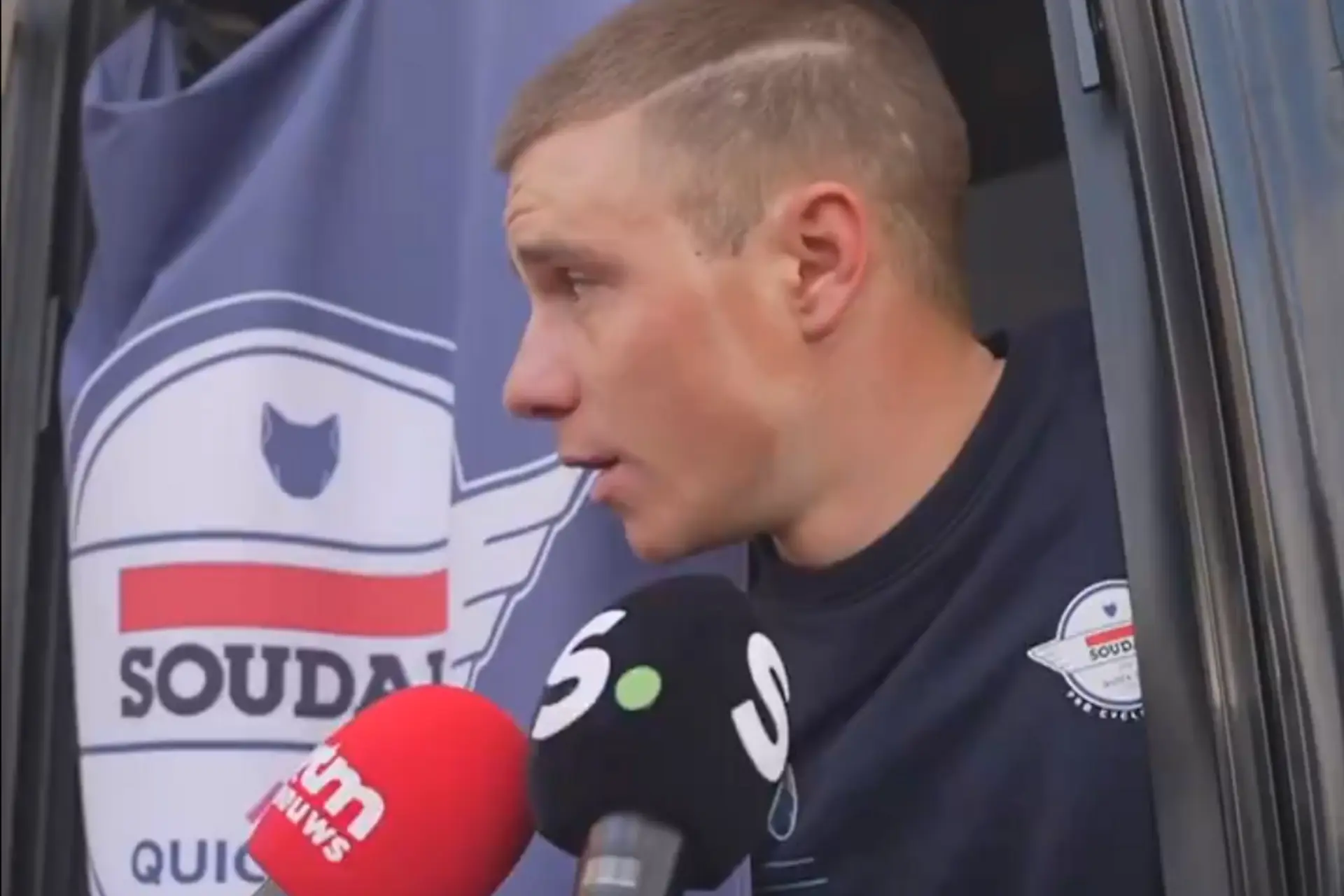 "Remco should know me as a person" - Tim Declercq responds to Evenepoel's apology and denies deliberately slowing Soudal - Quick-Step team time-trial