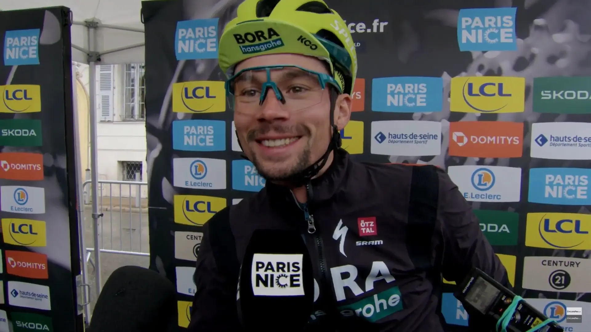 Primoz Roglic continua otimista no Paris-Nice: "Depois da chuva, vem o sol"