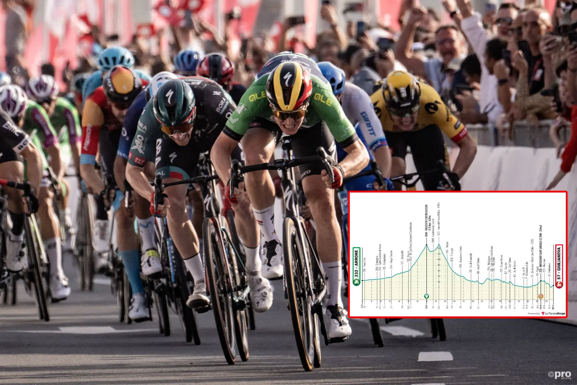 ANTEVISÃO da etapa 4 do Tirreno-Adriatico 2024 - Ayuso e Pidcock à espreita num dia que pode ser perigoso.