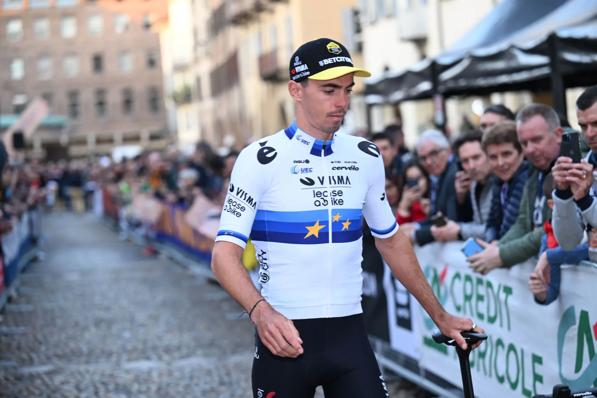 A Visma confirma que Christophe Laporte ainda está em dúvida para a Paris-Roubaix: "Saberemos na quinta-feira"