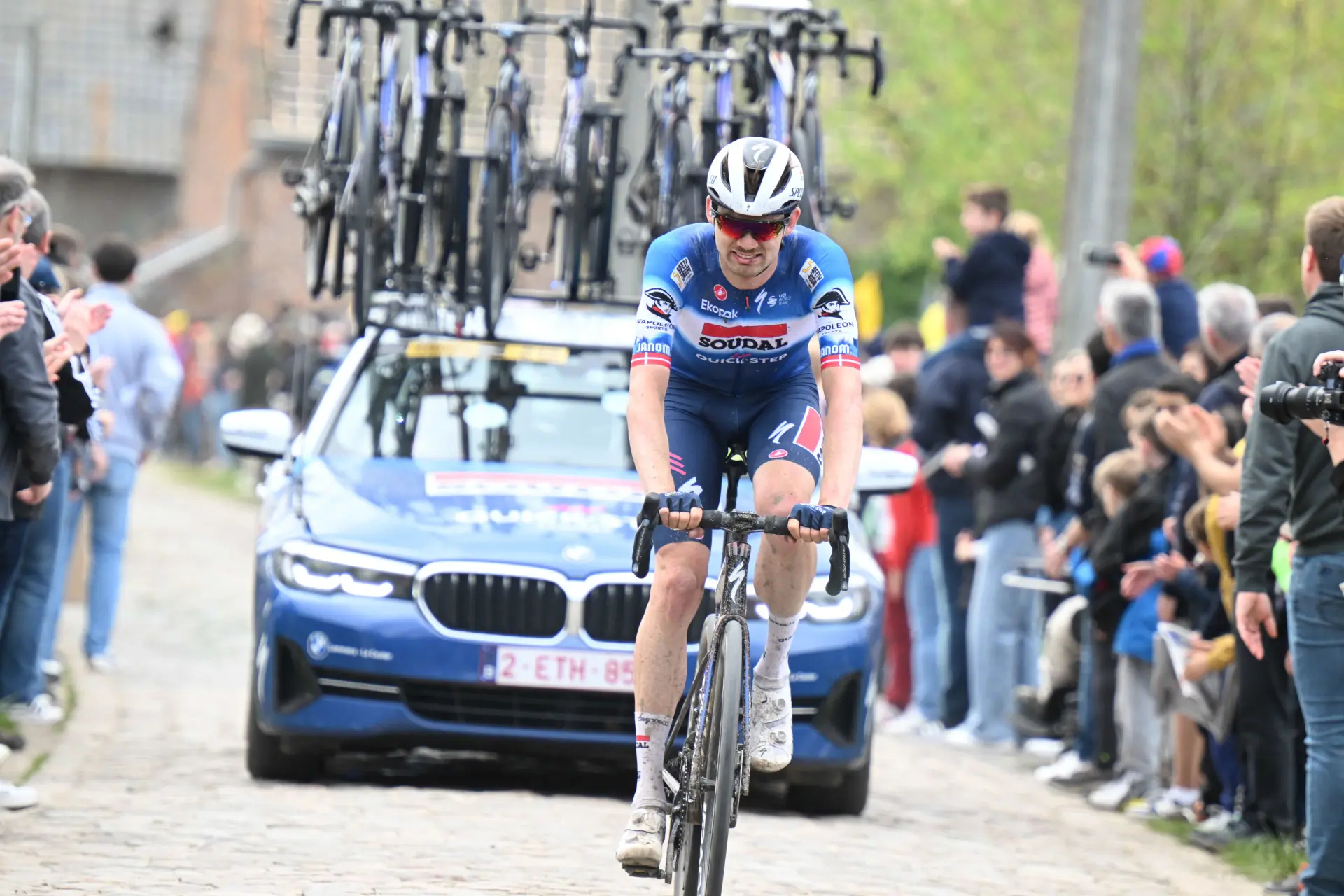 “I gave everything” - Kasper Asgreen on getting in the breakaway at Paris-Roubaix after another disastrous race for Soudal Quick-Step in the Spring Classics