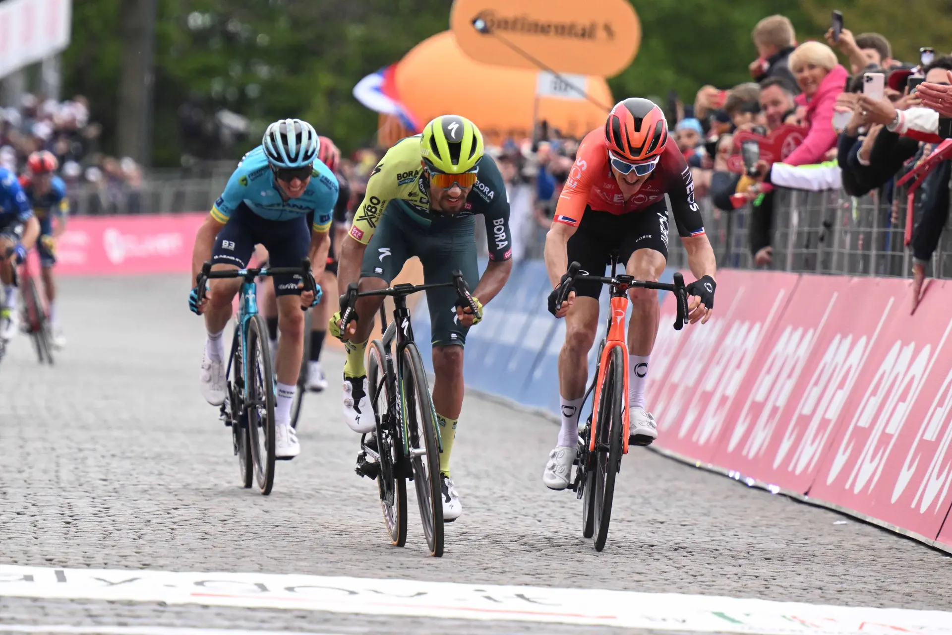 "The majority of the Giro is still ahead of us” - Daniel Martinez not getting too ahead of himself despite impressive Giro d'Italia showing on stage 2