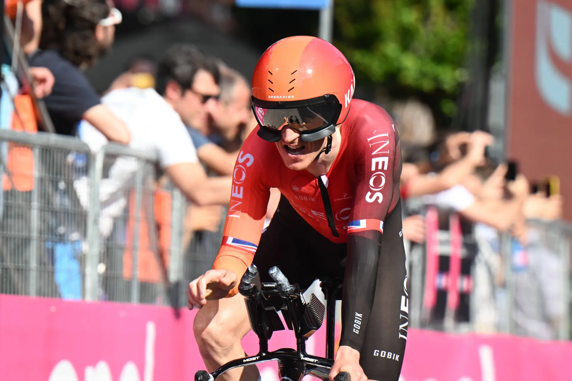 "We've just got to keep trying you know. That's all we can do" - Geraint Thomas back to 2nd and refusing to give up on Giro d'Italia dream