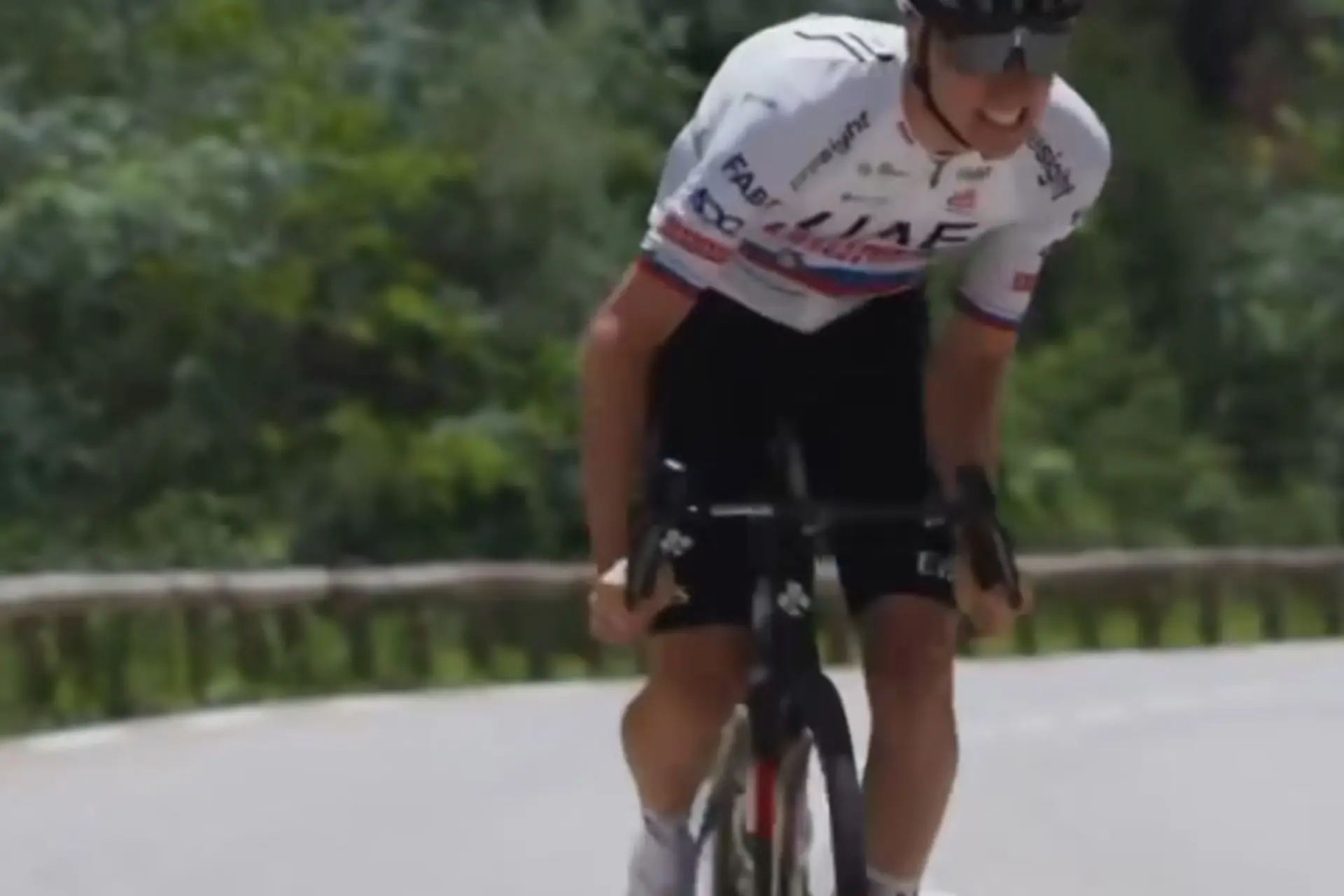 VIDEO: Tadej Pogacar practices uphill attacks in preparation for Tour de France