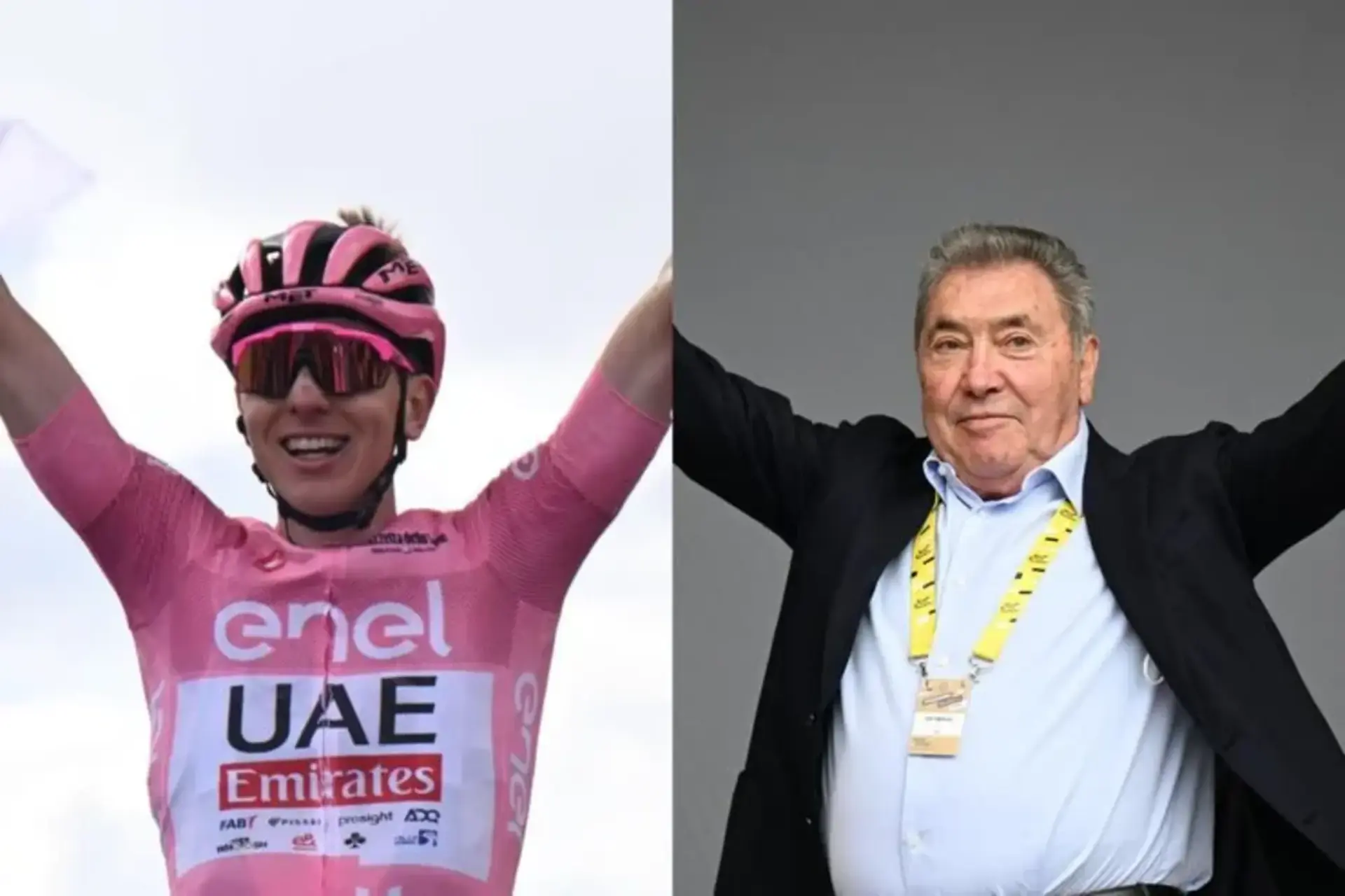 "Eddy Merckx was a real professional who largely rode against cigar farmers" - Ex-pro says Tadej Pogacar far more impressive than the legendary 'Cannibal'