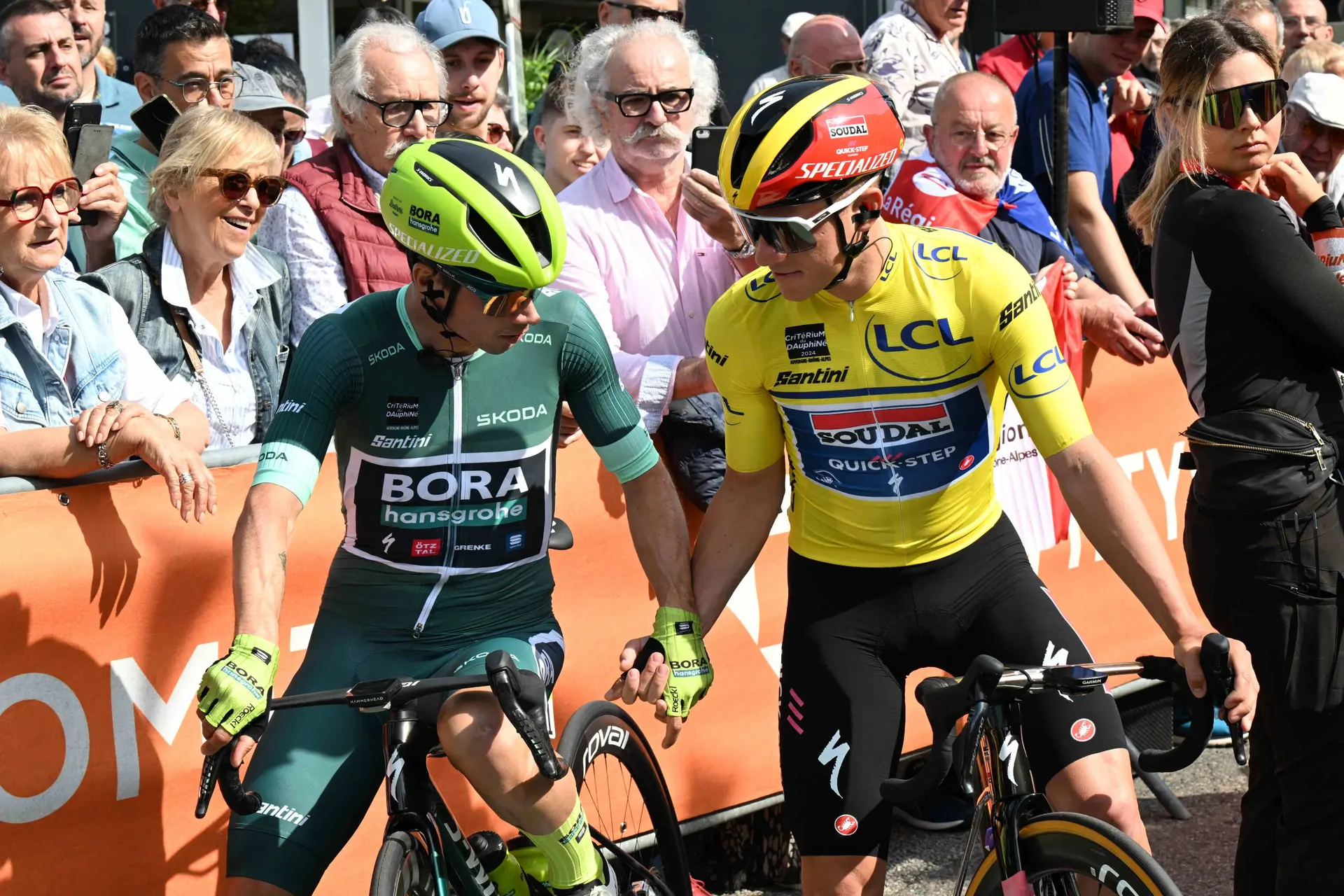 "It wasn’t a long talk" - Primoz Roglic and Remco Evenepoel have met as teammates but long talks are still needed