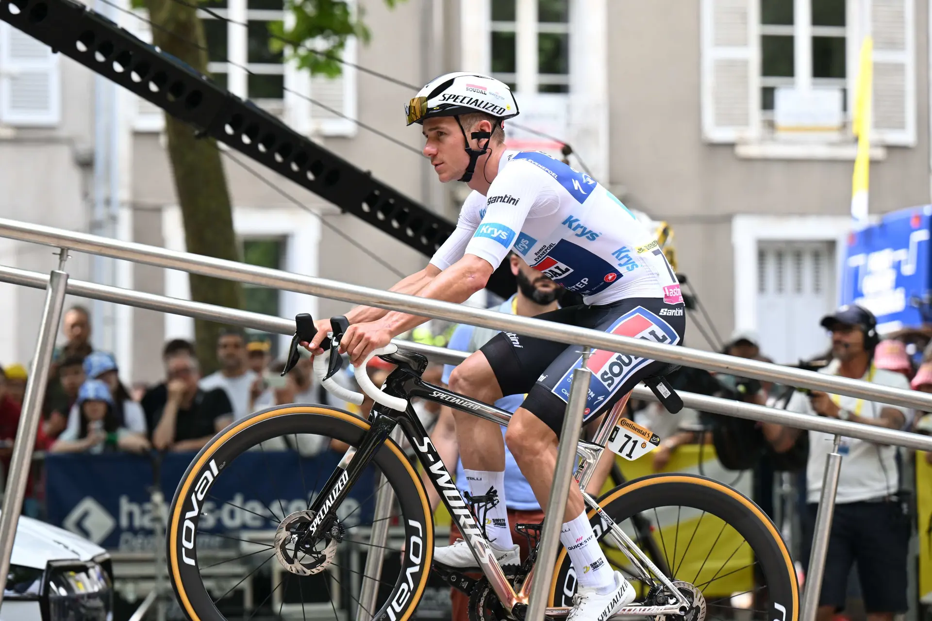 "It's always dangerous" - Remco Evenepoel alive to the danger of hilly stage at Tour de France
