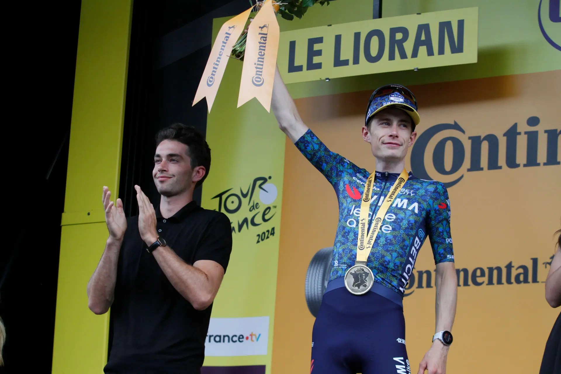 Jonas Vingegaard terminou a época de 2024 na Volta à Polónia