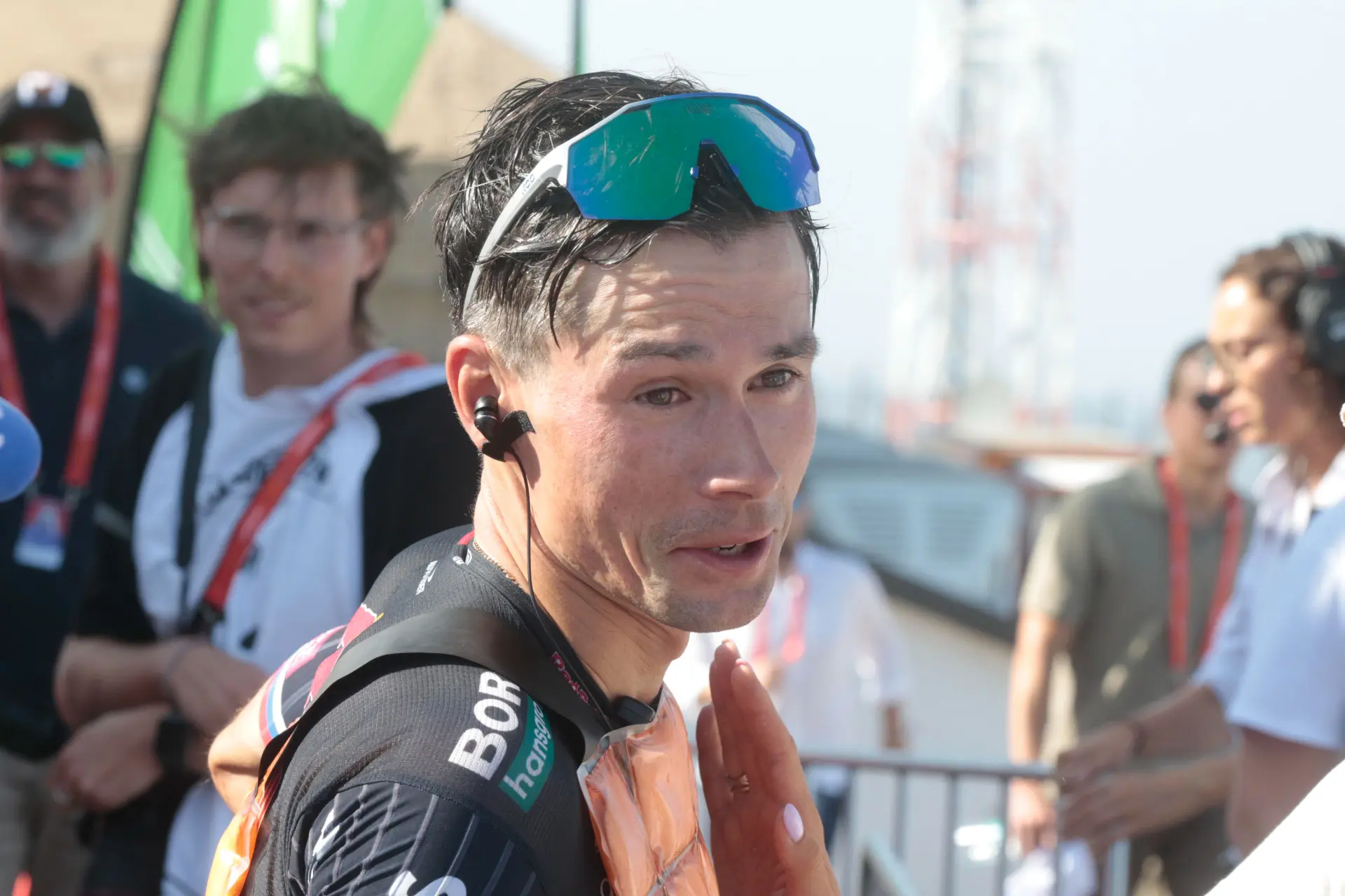 Primoz Roglic vence em Cazorla mas rejeita a pressão de principal favorito para a Vuelta: "Talvez perca tempo amanhã, veremos"