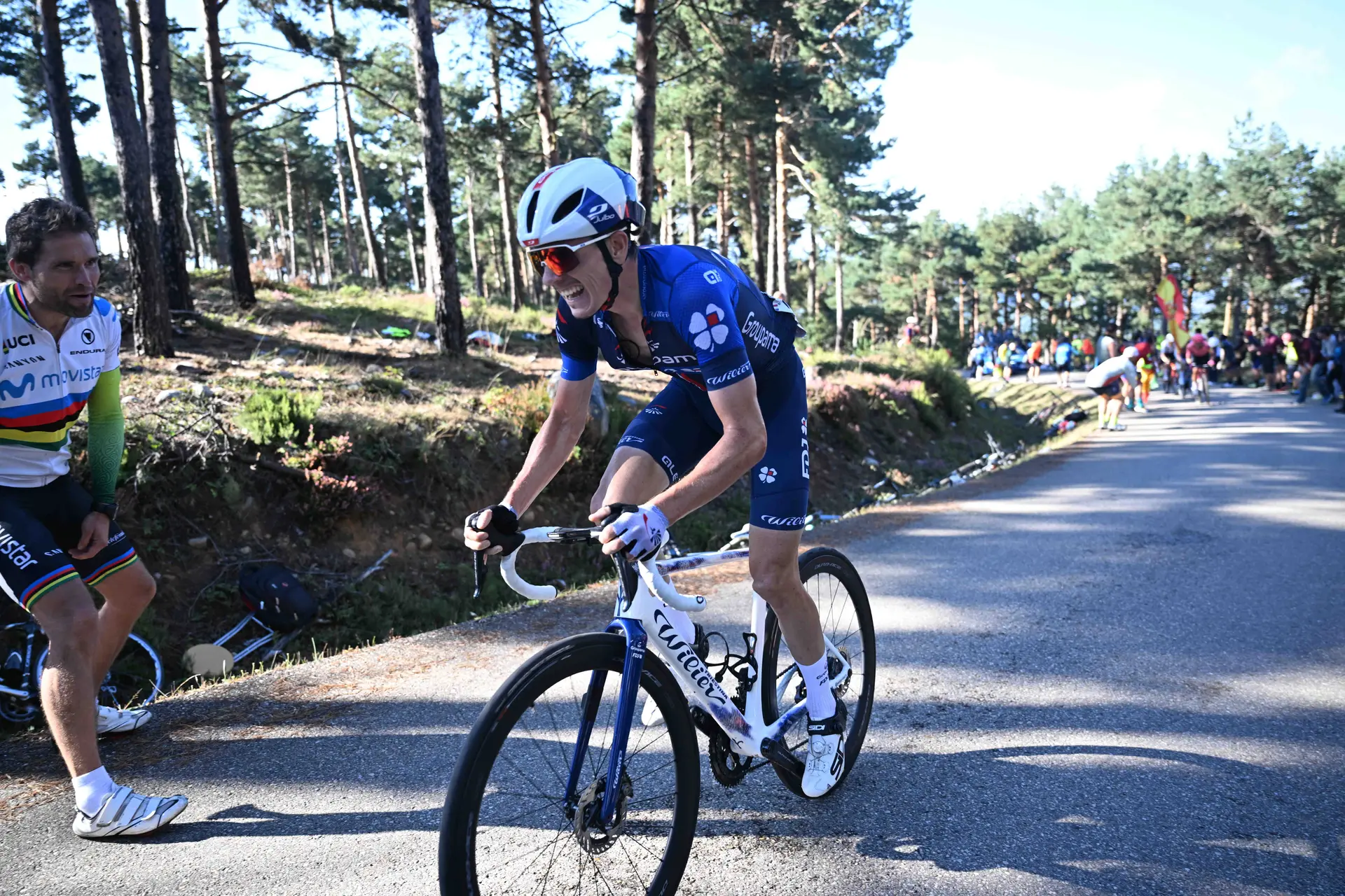 "2nd behind an untouchable Primoz Roglic, that feels good!" - David Gaudu continues to quietly impress at 2024 Vuelta a Espana on stage 19