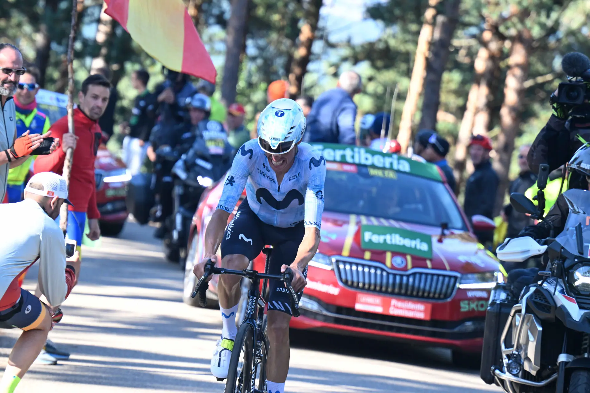 Alberto Contador: "You can never criticise a cyclist for attacking. Enric Mas has been brave"